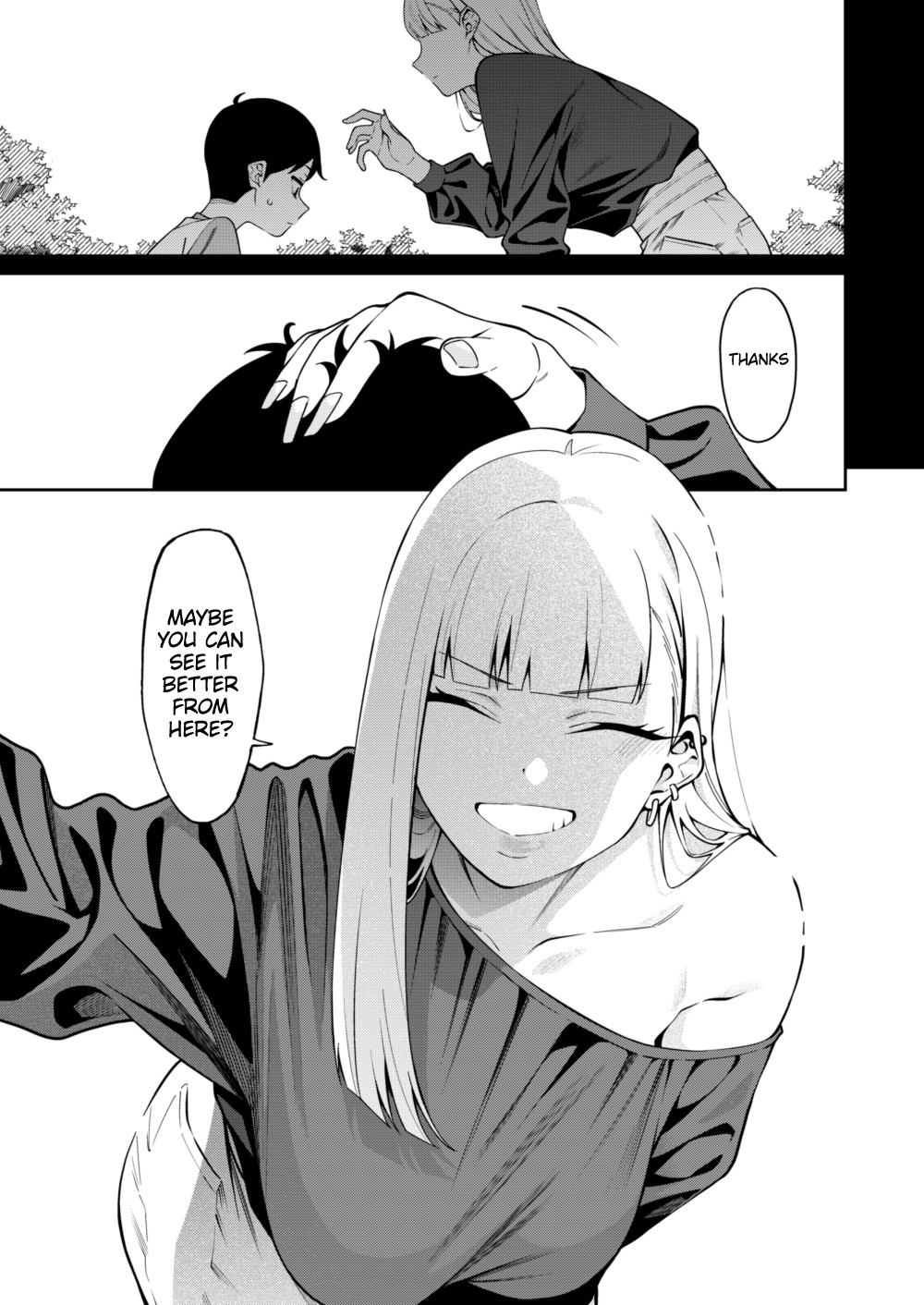 [FLAT (Yukyu Ponzu)]Nikkori Waraeba - If you can laugh properly[English] [Platinum Crown] [Digital] Page 18