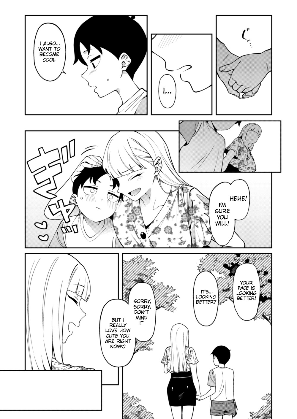[FLAT (Yukyu Ponzu)]Nikkori Waraeba - If you can laugh properly[English] [Platinum Crown] [Digital] Page 30
