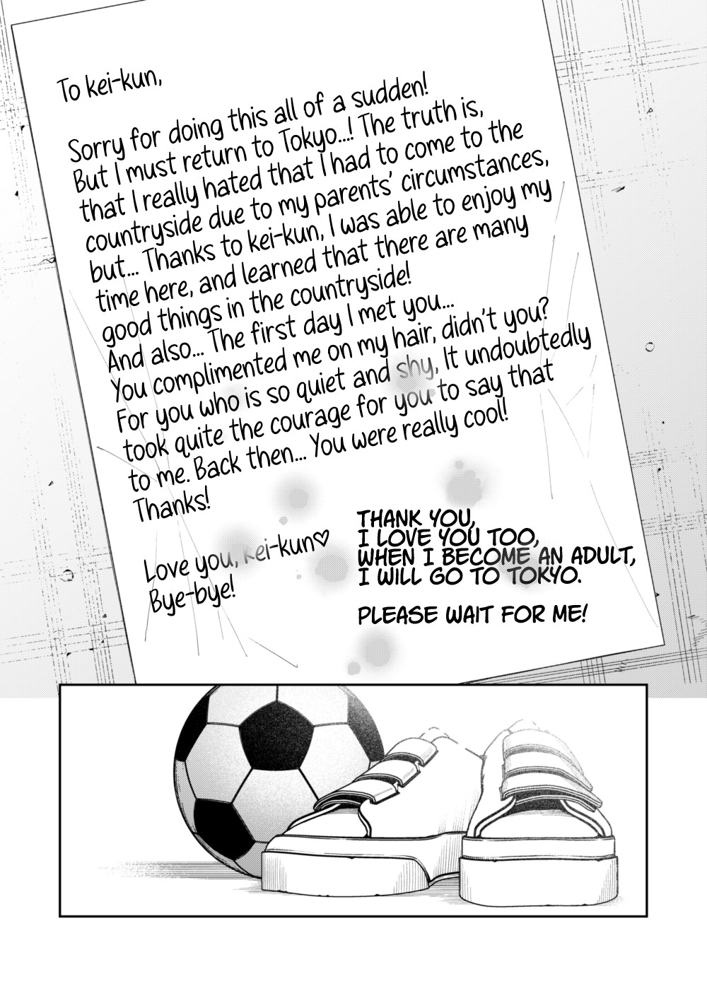[FLAT (Yukyu Ponzu)]Nikkori Waraeba - If you can laugh properly[English] [Platinum Crown] [Digital] Page 47