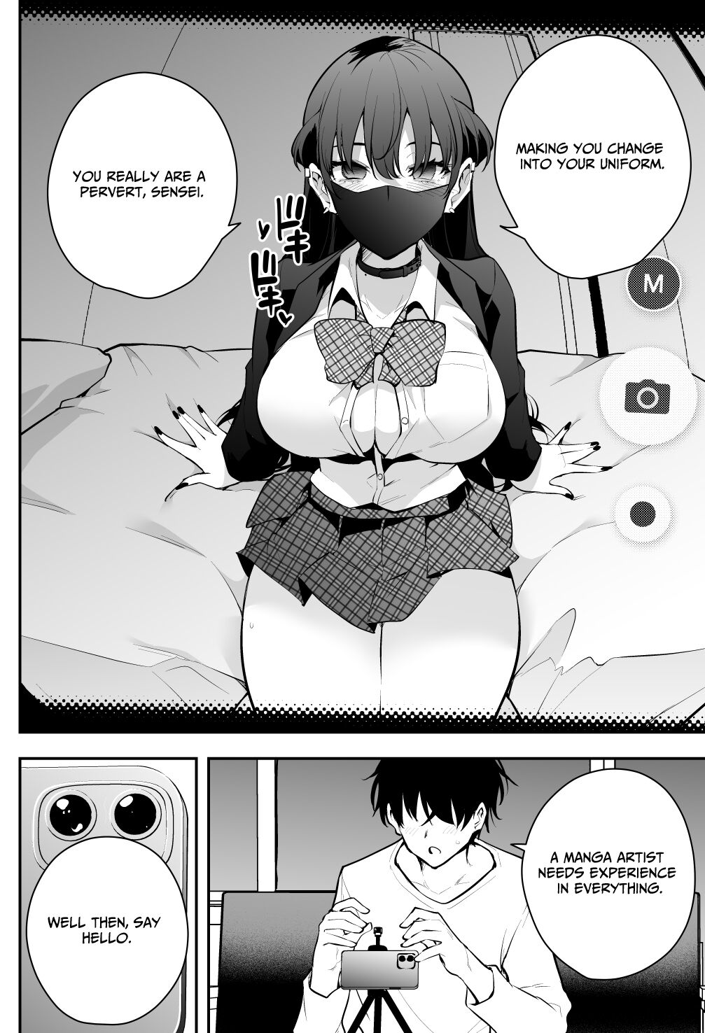 [Kitada Ryouma]Uchi ni Sumitsuita Yandere Kanojo wa Yottara Sugoi Setsu | The Story of a Manga Artist Who Was Imprisoned by a Strange High School Girl ~EXTRA~[English] [Ongoing] Page 6
