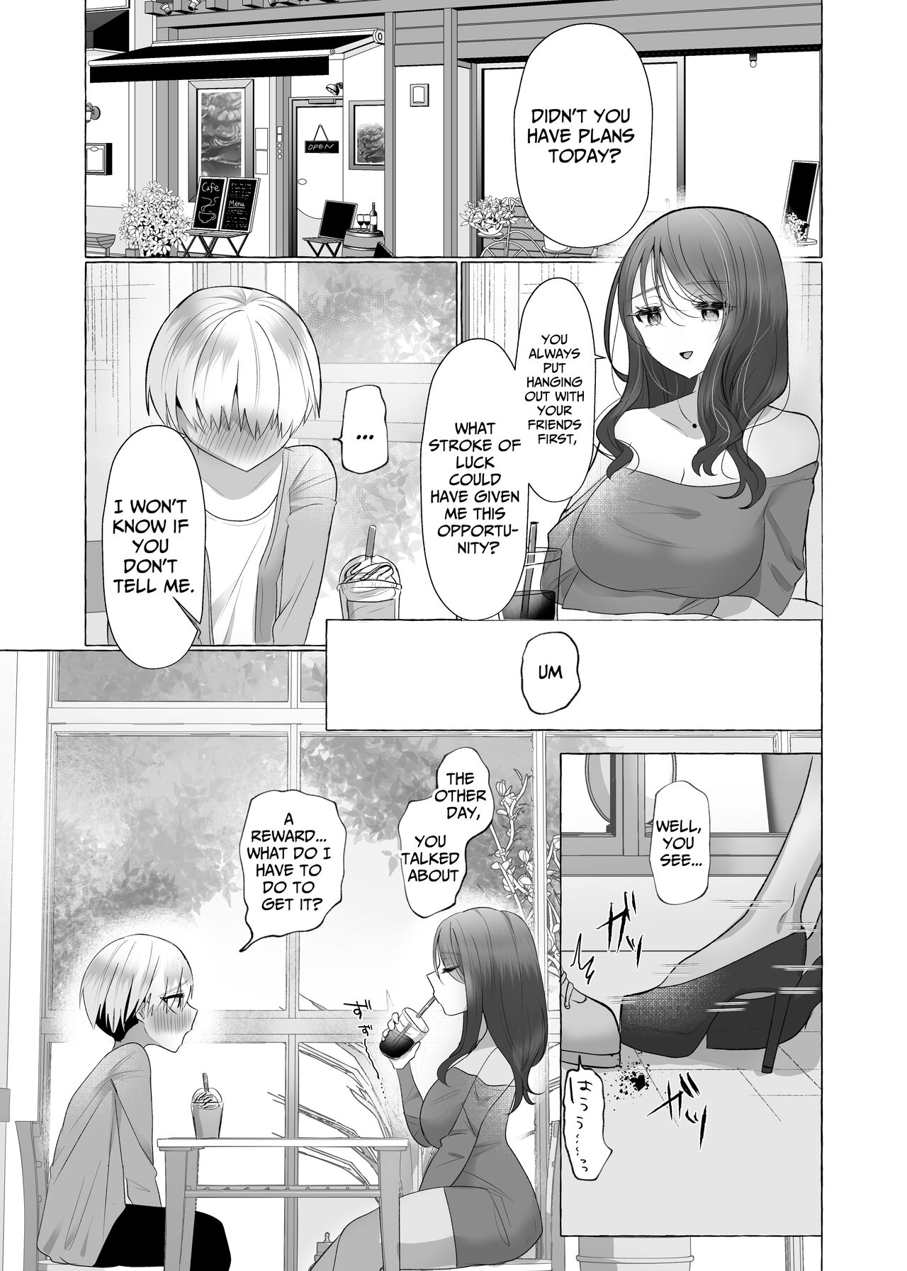 [fun aquarium (Umino Ryo)]Boku wa Kanojo no Inu ni naru ~jimikei kanojo ni aisarete to sarete shiborareru~[English] Page 17