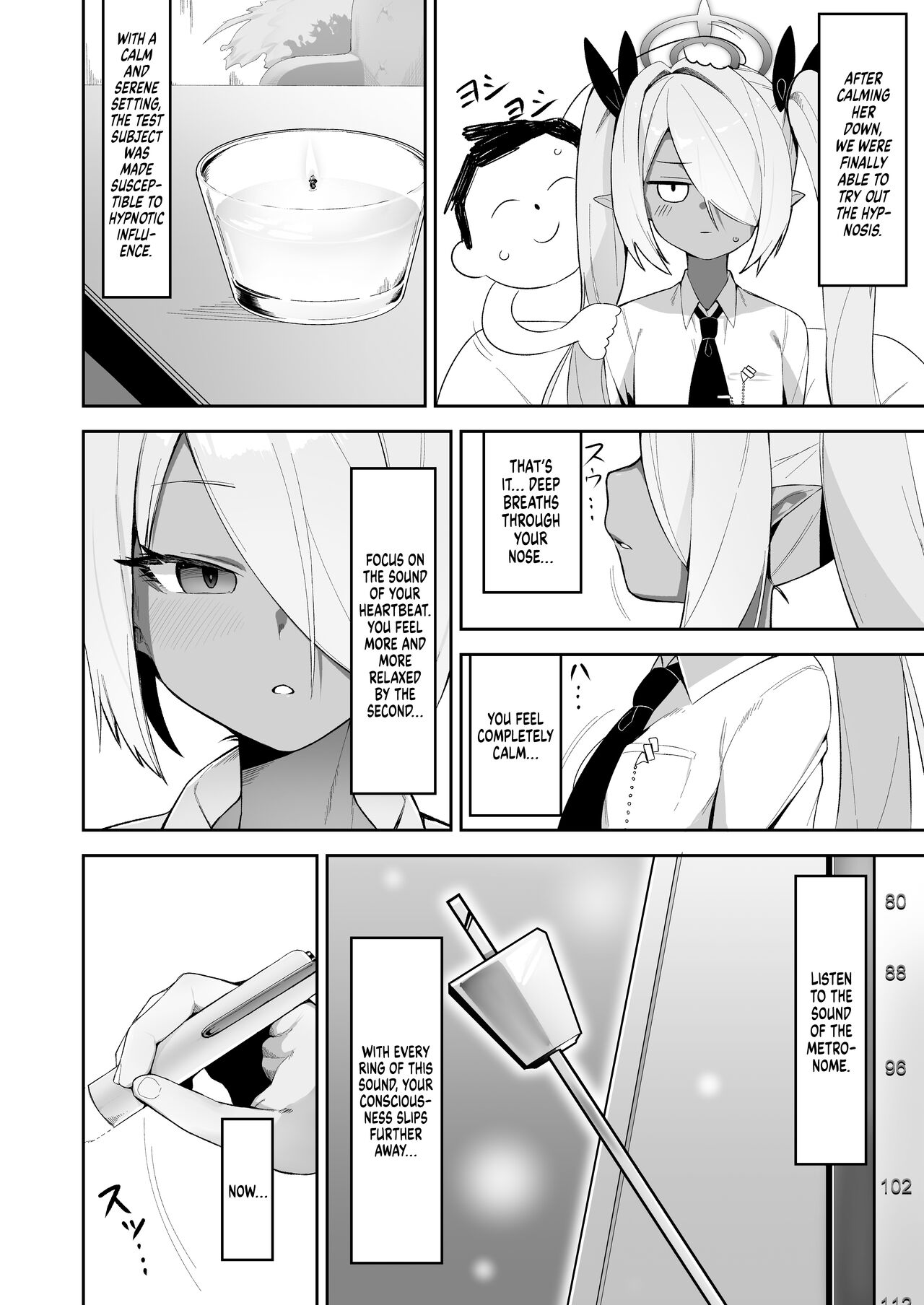 [Salty Dog. (Umashio)]Shiromi Iori o Hypno-ru. | Shiromi Iori Gets Hypnotized.(Blue Archive) [English] [Xzosk] [Digital] Page 3