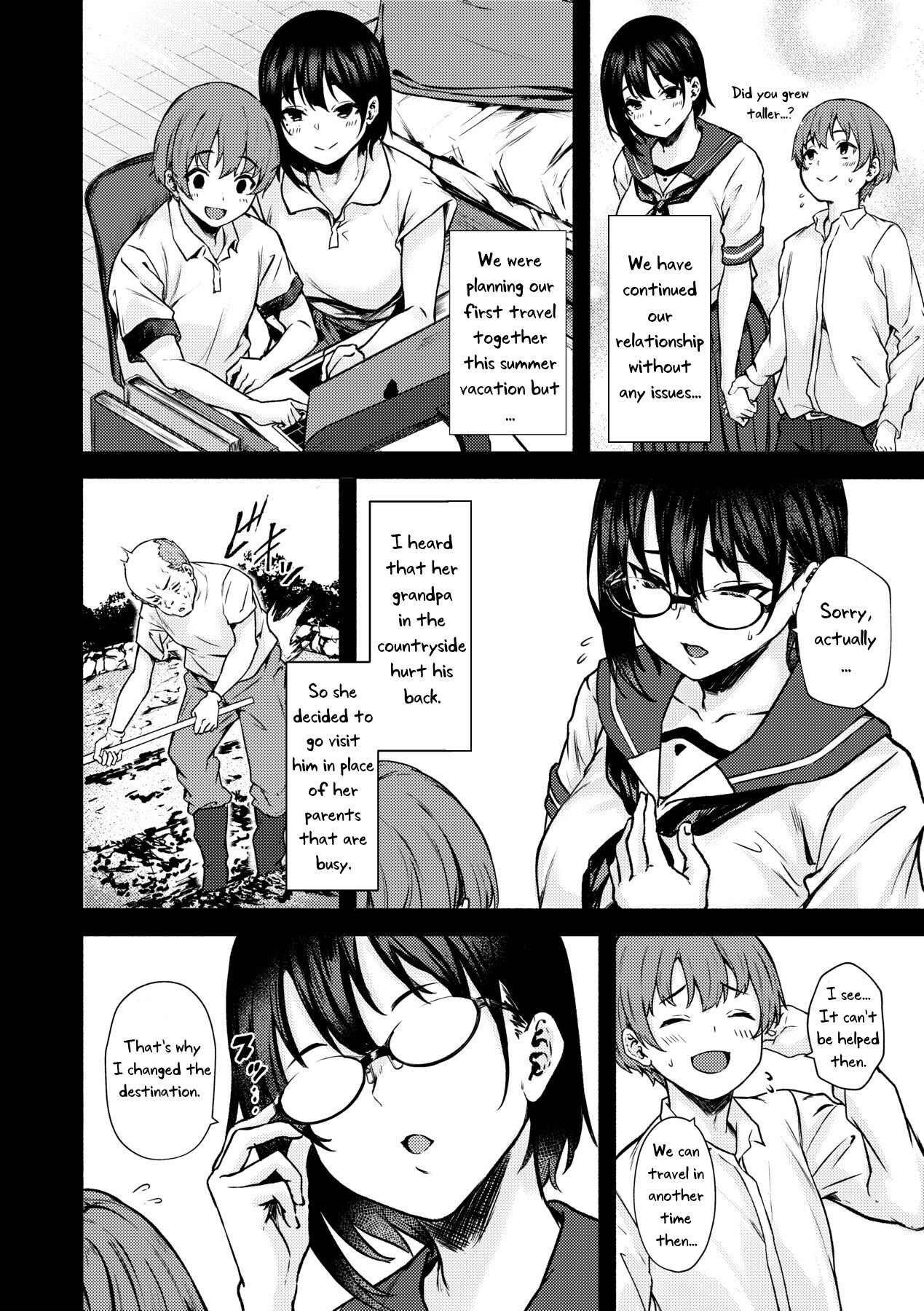[7 Rensa (Aramaki Echizen)]Motto♥ Okki na Saori-chan wa Fukiyou ni Eroi[English] [Uncle Bane] [Decensored] [Digital] Page 4