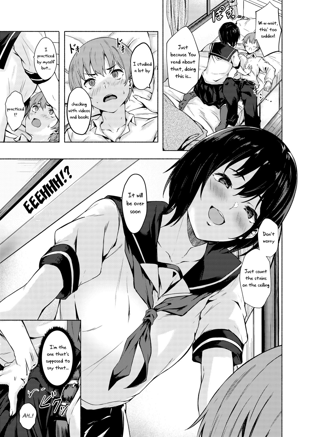 [7 Rensa (Aramaki Echizen)]Okki na Saori-chan wa Bukiyou ni Eroi[English] [Uncle Bane] [Digital] Page 8