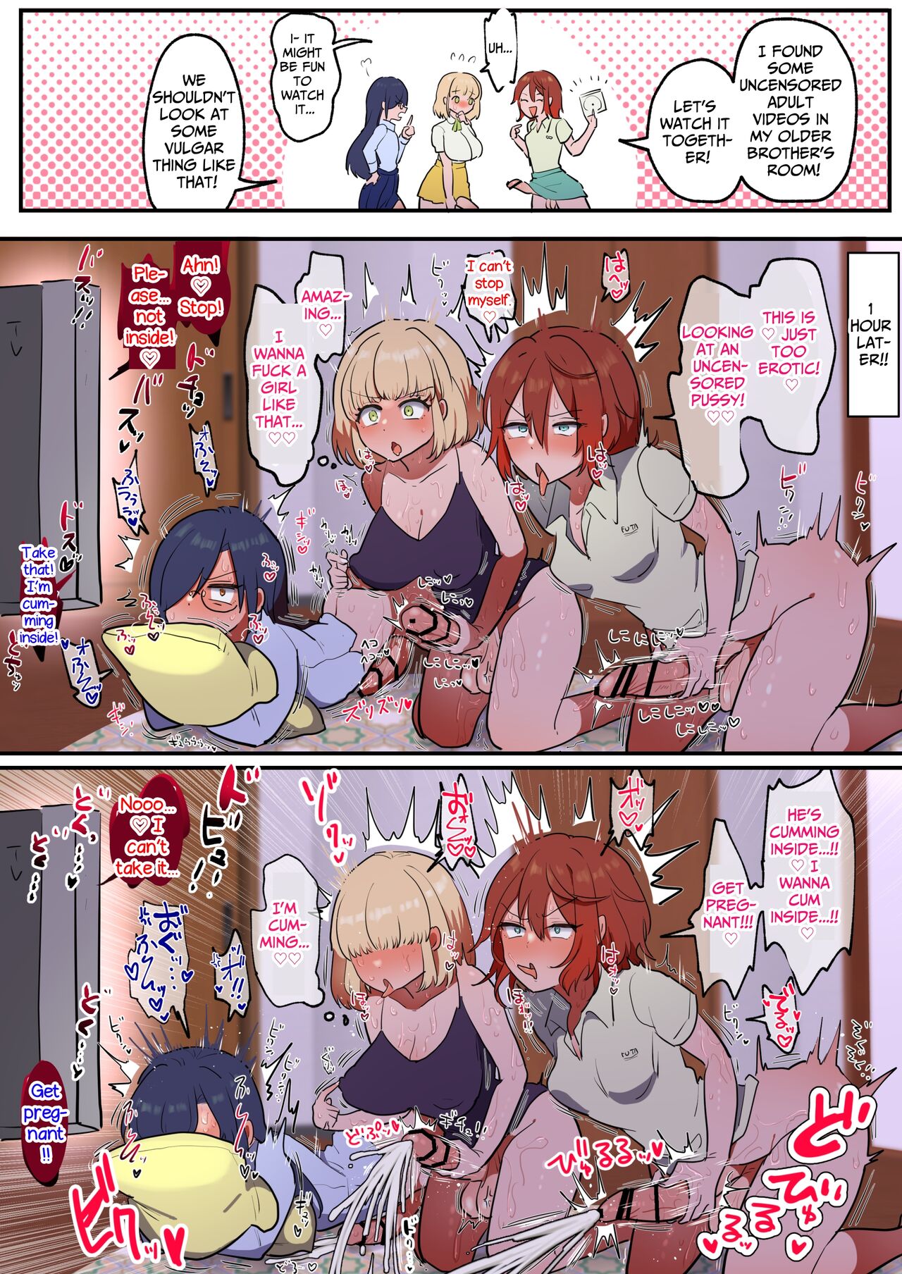[Fence 14]Futanari Musume no Tanetsuke Press! | Futanari Girl's Mating Press![English] [Penguin Piper] Page 52