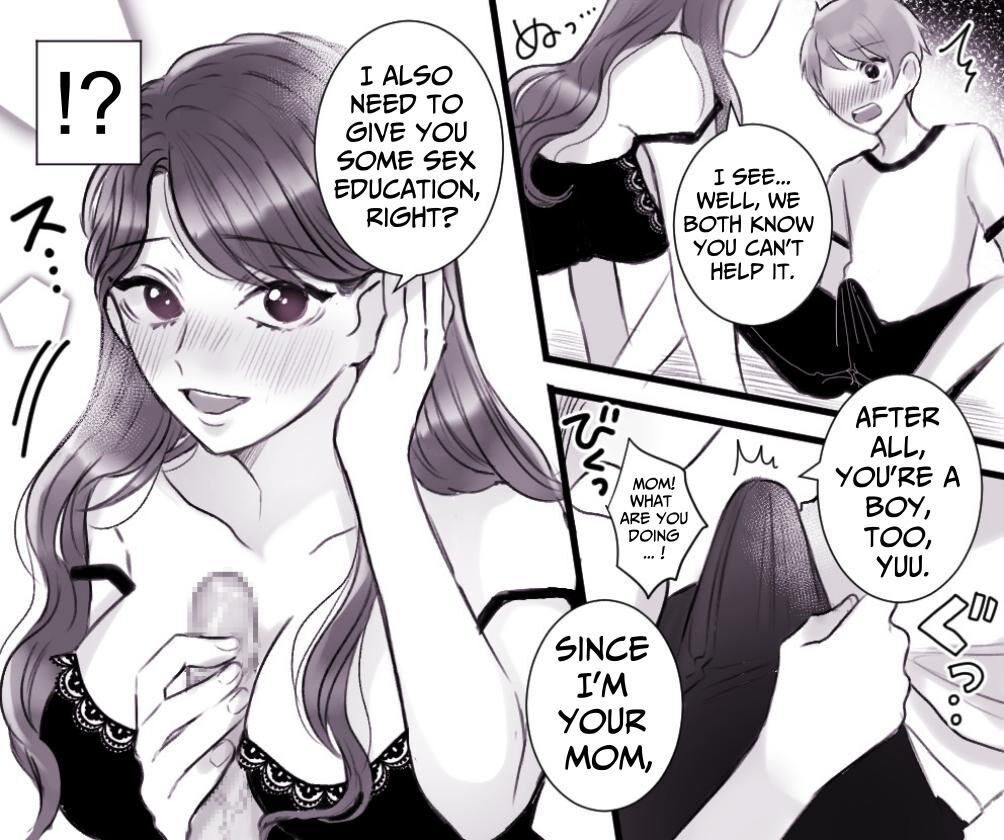 [Toshiue Jukujo no Miryoku]Okaa-san to Boku no Sex Jijou "Seikyouiku mo... Hitsuyou yo ne?" | The Sexual Circumstances of My Mother and I ~Sex education is necessary, right?~[English] [Kani] Page 10