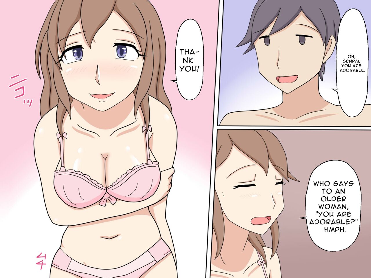 [Toshiue Jukujo no Miryoku]Senpai no Shinjin Sex Kyouiku | On-The-Job Sex Training[English] [goodismaker] Page 23