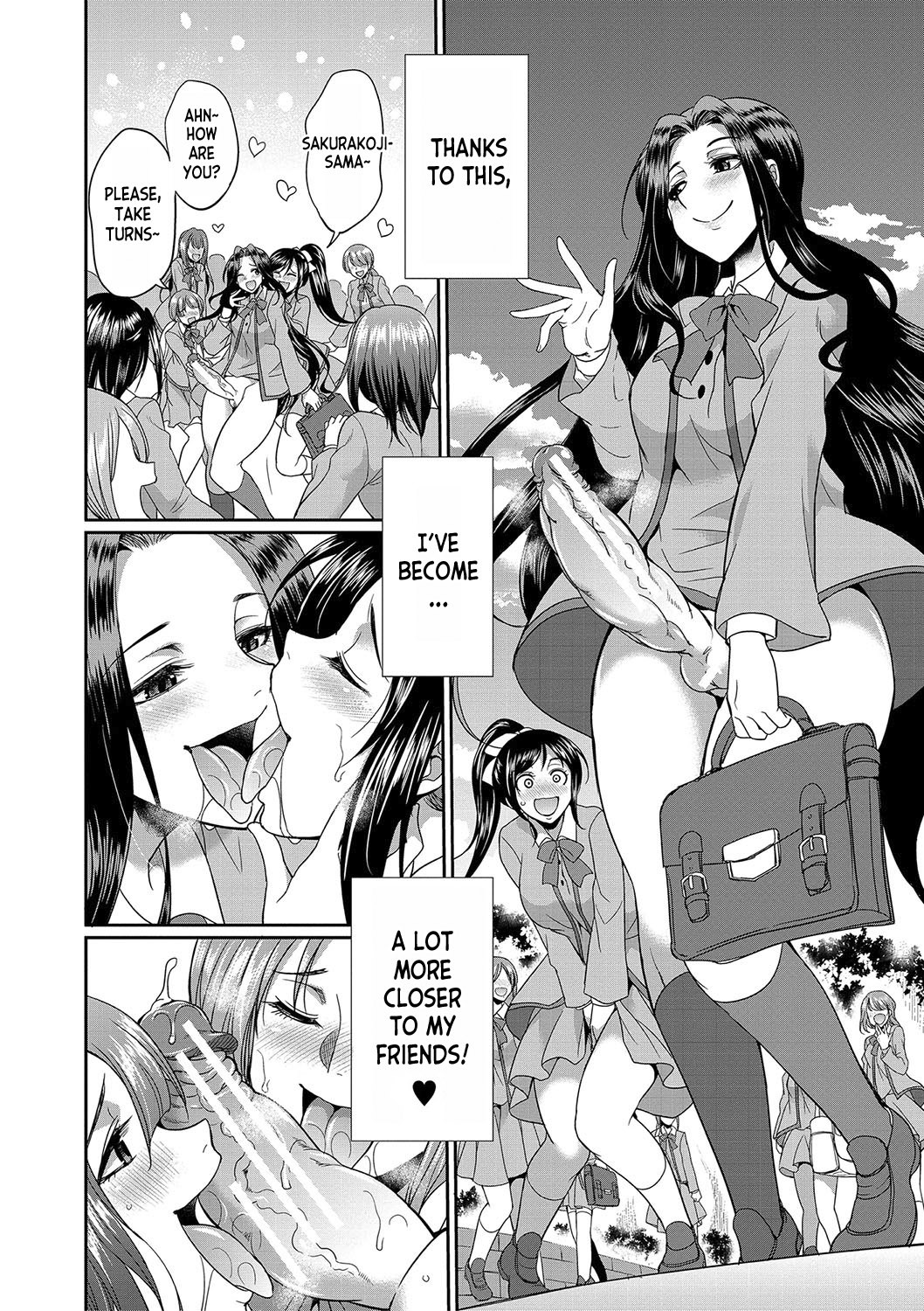 [Gekka Kaguya]Futanari x Reijou x Dairankou - Futanari Daughter Grand Orgy ch.1-3[English] [desudesu] [Digital] Page 59