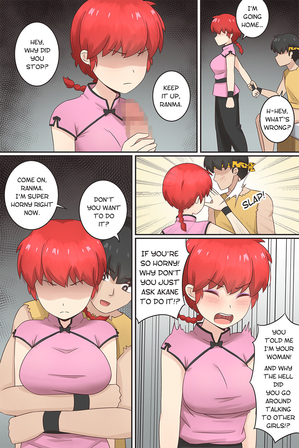 [RudySaki]Rivals to Lovers 2(Ranma 1/2) Page 2