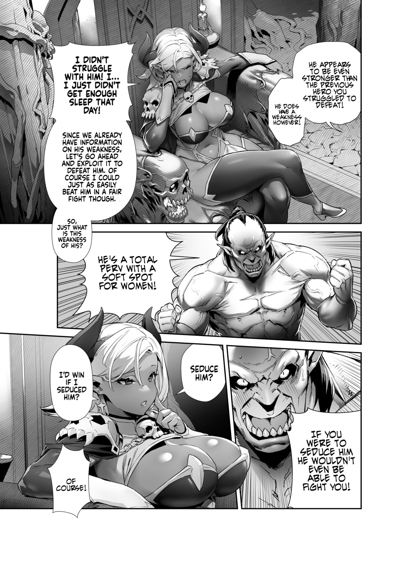 [alansmithee]Nani o Itte mo Shinjichau Last Boss Maou-sama | The Demon Lord Final Boss Believes Anything I Say[English] [Coffedrug] Page 4