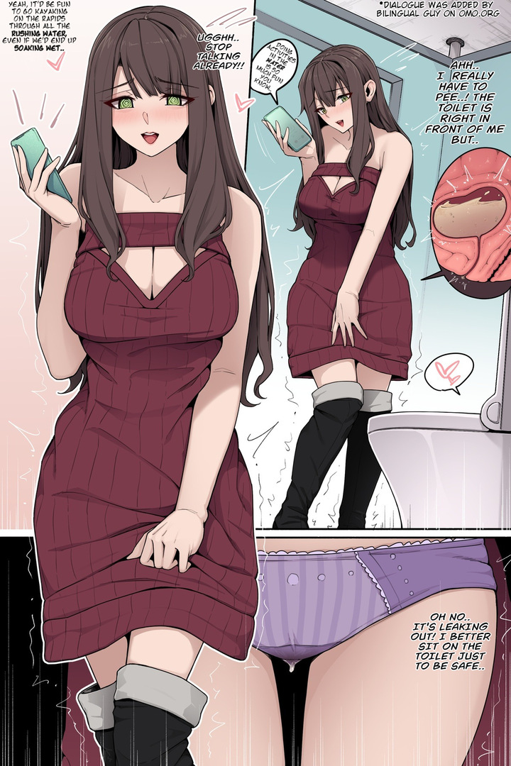 [Cocomachi]Girl pees while on the phone Page 1