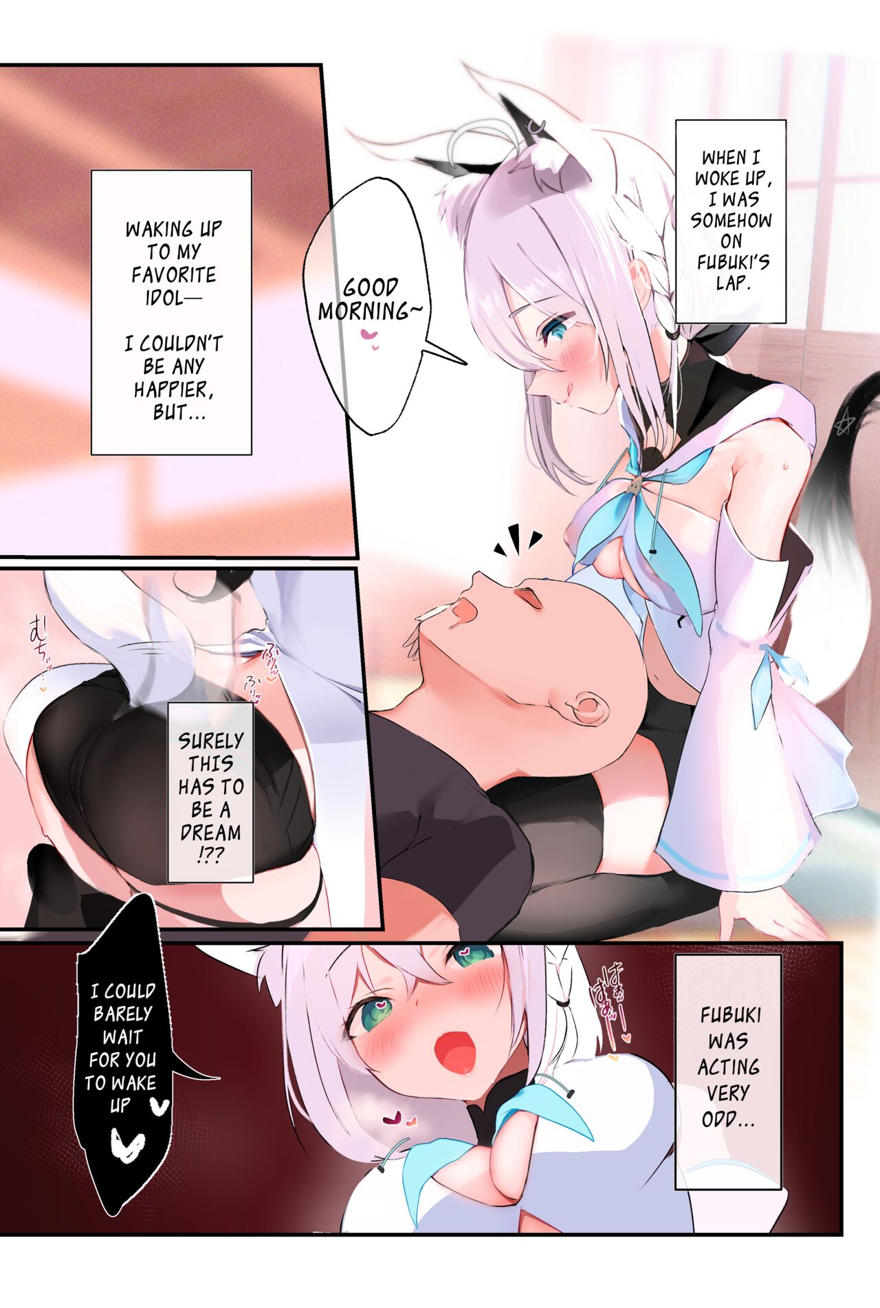 (C100) [Seinikuten (Niku)]Hatsujou Kitsune(Shirakami Fubuki) [English] Page 4