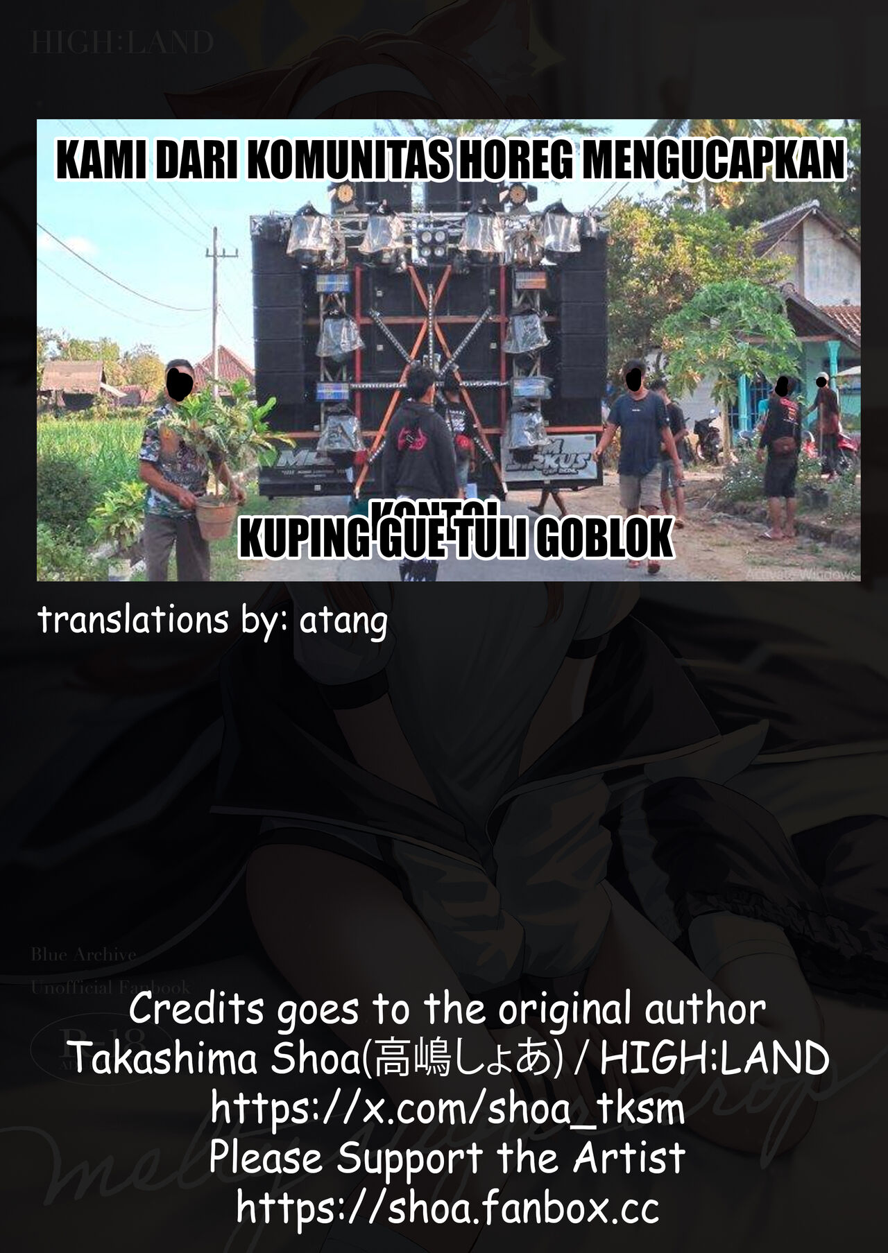 [HIGH:LAND (Takashima Shoa)]Melty Sugar Drop(Blue Archive) [English] [atang] [Digital] Page 35