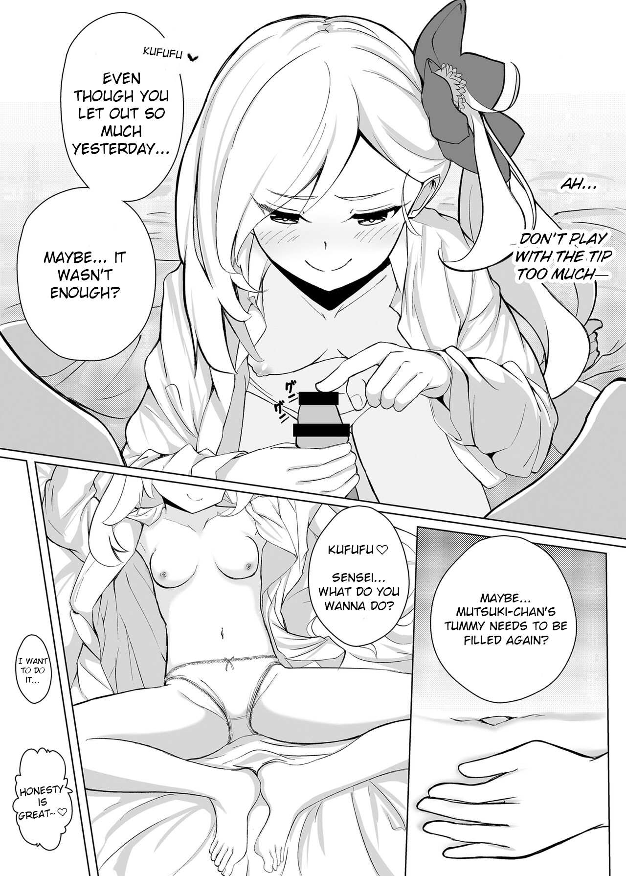 [Sumikko no Ou-sama (Sumio)]Mutsuki Sleepyhead(Blue Archive) [English] [Frankie M] [Digital] Page 4