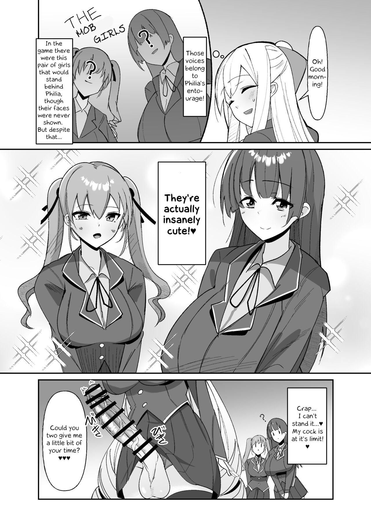 [COSCOteikoku (sella)]Otome Game no Akuyaku Reijou ni Tensei Shitara Ura Settei de Futanari deshita ~Ch. 1~ | I was reincarnated as a villainess in an otome Game who was a futanari in her backstory[English] [Erelzen] [Digital] Page 12