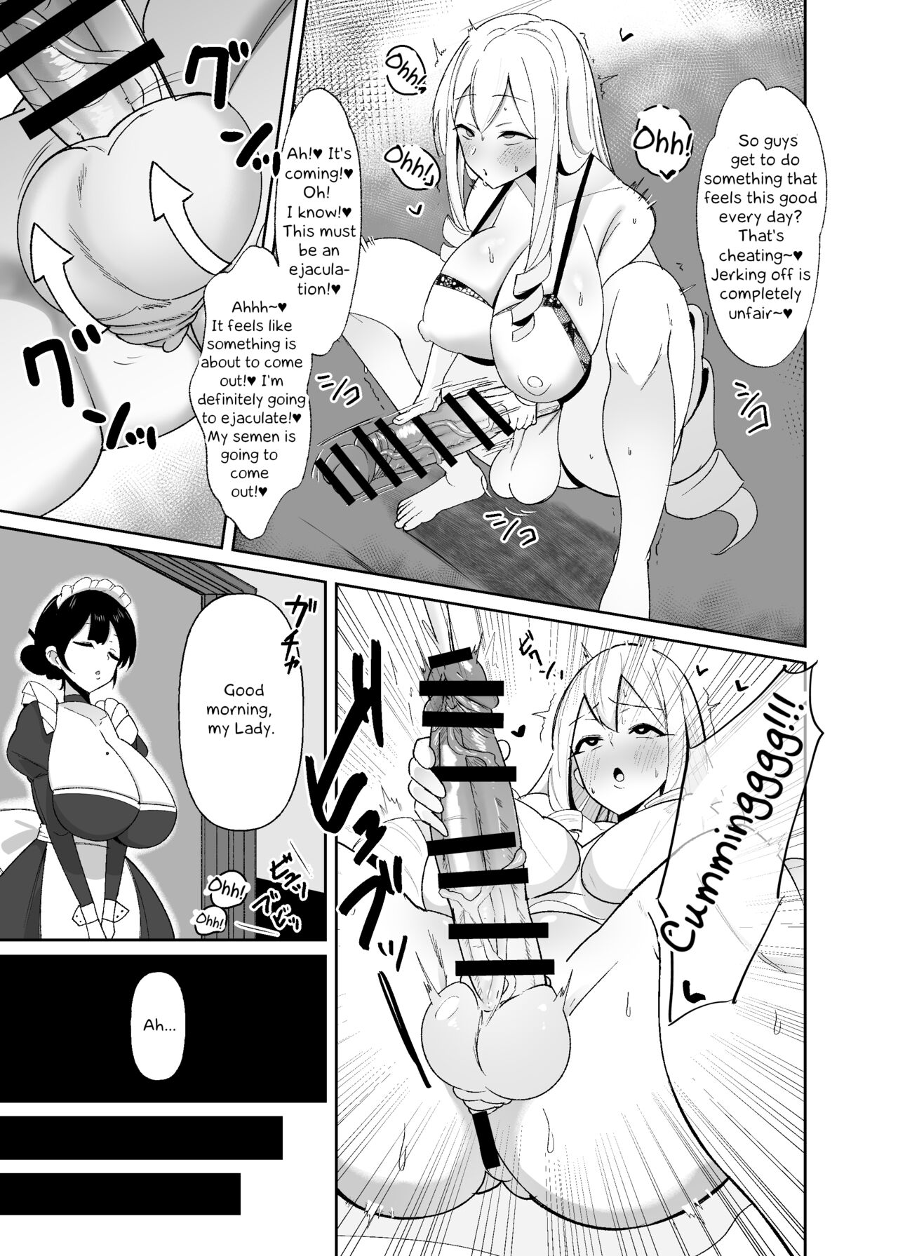 [COSCOteikoku (sella)]Otome Game no Akuyaku Reijou ni Tensei Shitara Ura Settei de Futanari deshita ~Ch. 1~ | I was reincarnated as a villainess in an otome Game who was a futanari in her backstory[English] [Erelzen] [Digital] Page 6