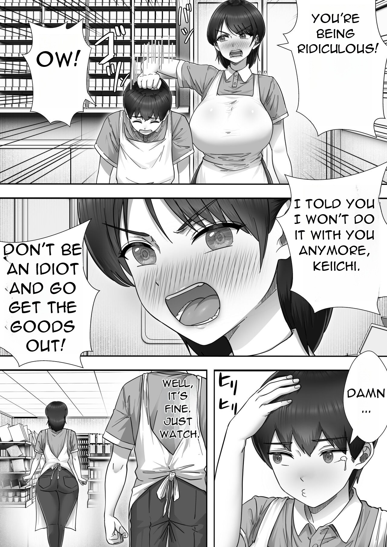 [Tarobaumu]DeliHeal Kaa-chan 2 ~Daisuki na Kaa-chan to Beit Saki de Yarimakuru Hanashi~ A story about having sex with my favorite Kaa-chan at her part-time job ~[English][Uncensored][DarklordMTLs] Page 11