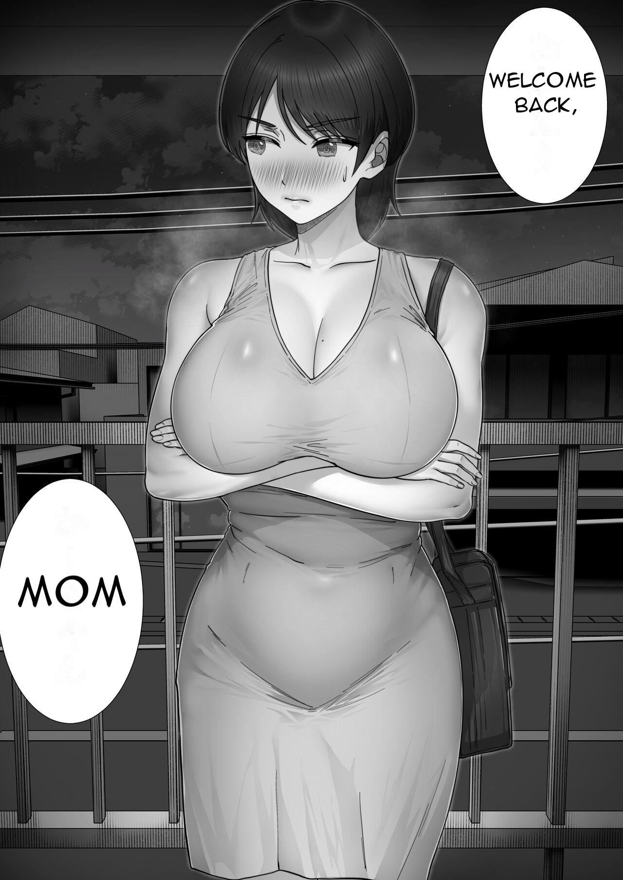 [Tarobaumu]DeliHeal Kaa-chan 2 ~Daisuki na Kaa-chan to Beit Saki de Yarimakuru Hanashi~ A story about having sex with my favorite Kaa-chan at her part-time job ~[English][Uncensored][DarklordMTLs] Page 44