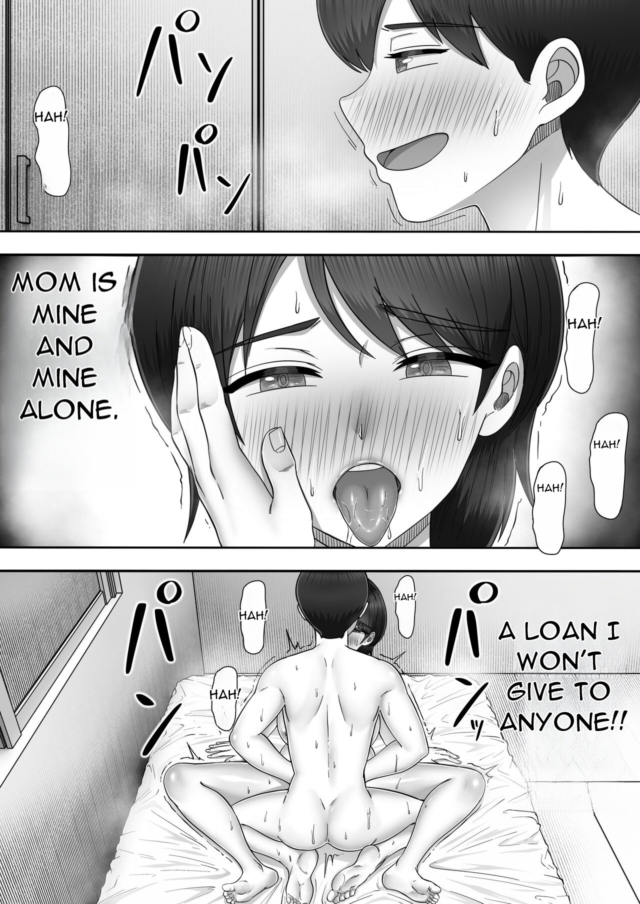 [Tarobaumu]DeliHeal Kaa-chan 2 ~Daisuki na Kaa-chan to Beit Saki de Yarimakuru Hanashi~ A story about having sex with my favorite Kaa-chan at her part-time job ~[English][Uncensored][DarklordMTLs] Page 82