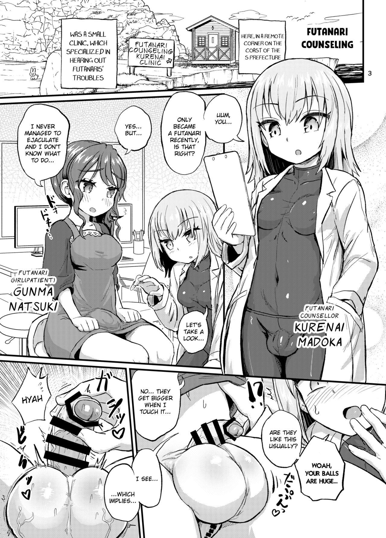 [Konnyaku Nabe (Magifuro Konnyaku)]Ironna Futanari Musumetachi[English] [Digital] Page 3
