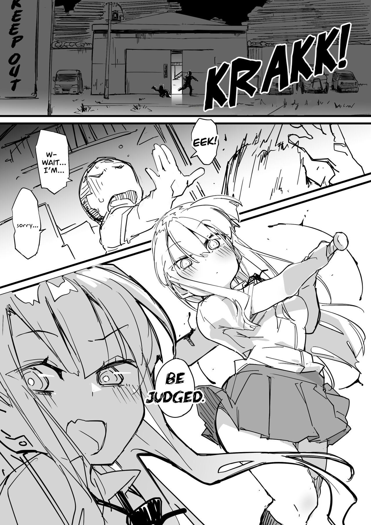 [ura_macoto]No Good Deed Unpunished(Molesterer Eradication Committee Capture and Humiliating Punishment) [English] Page 2