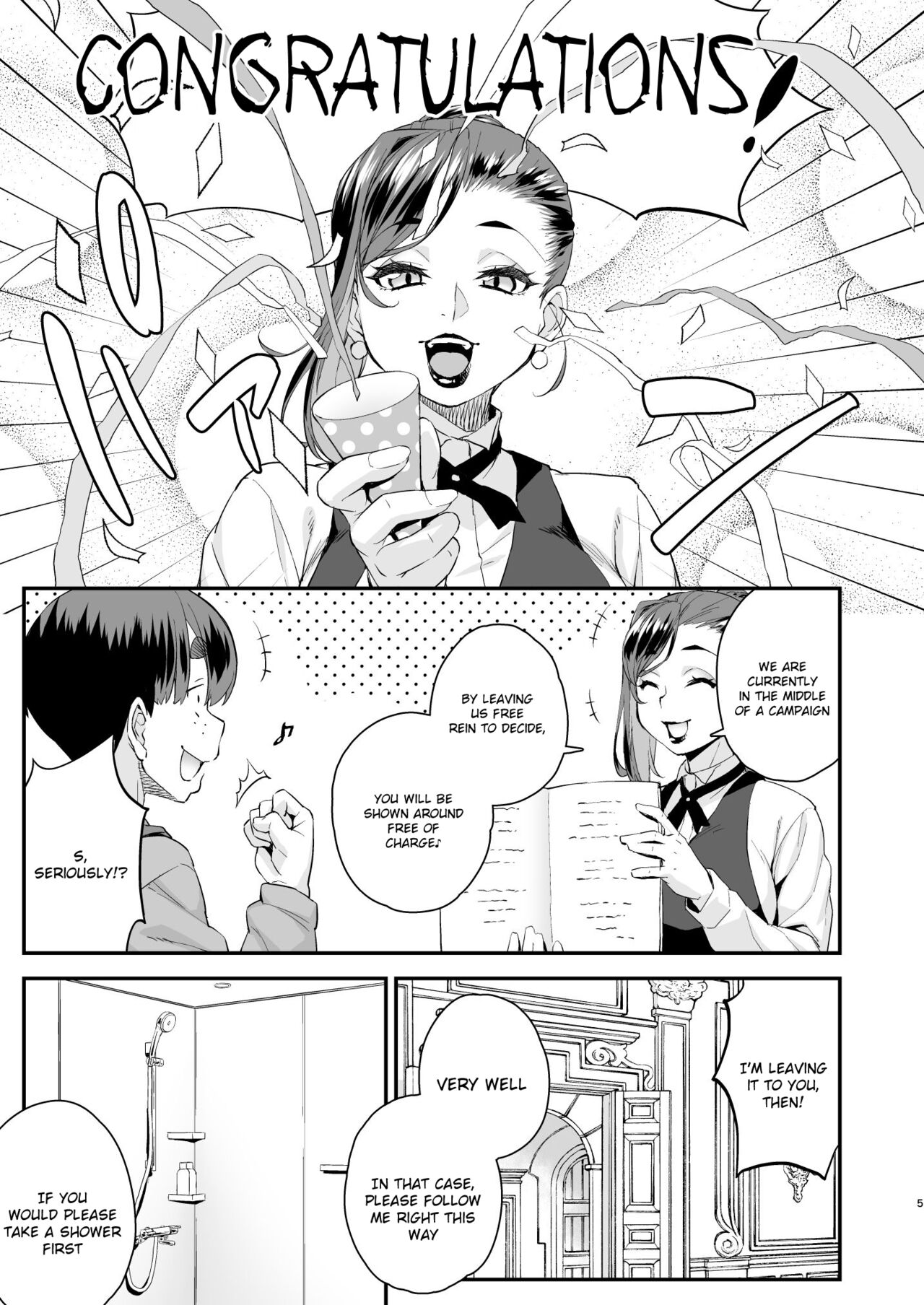 [Katooya (Katou Jun)]Chuumon no Ooi Otokonoko Fuuzokuten[English] [Digital] Page 5