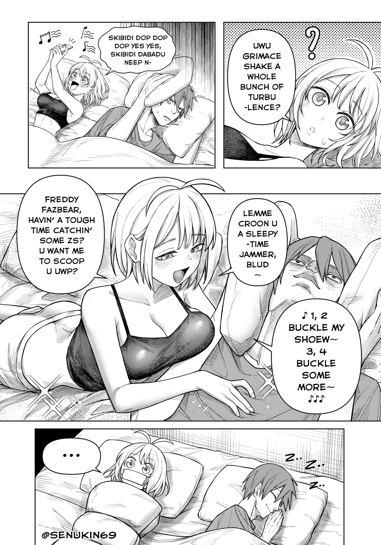 [SenukinXGlutamat]Brainrot Girlfriend[ongoing] Page 4
