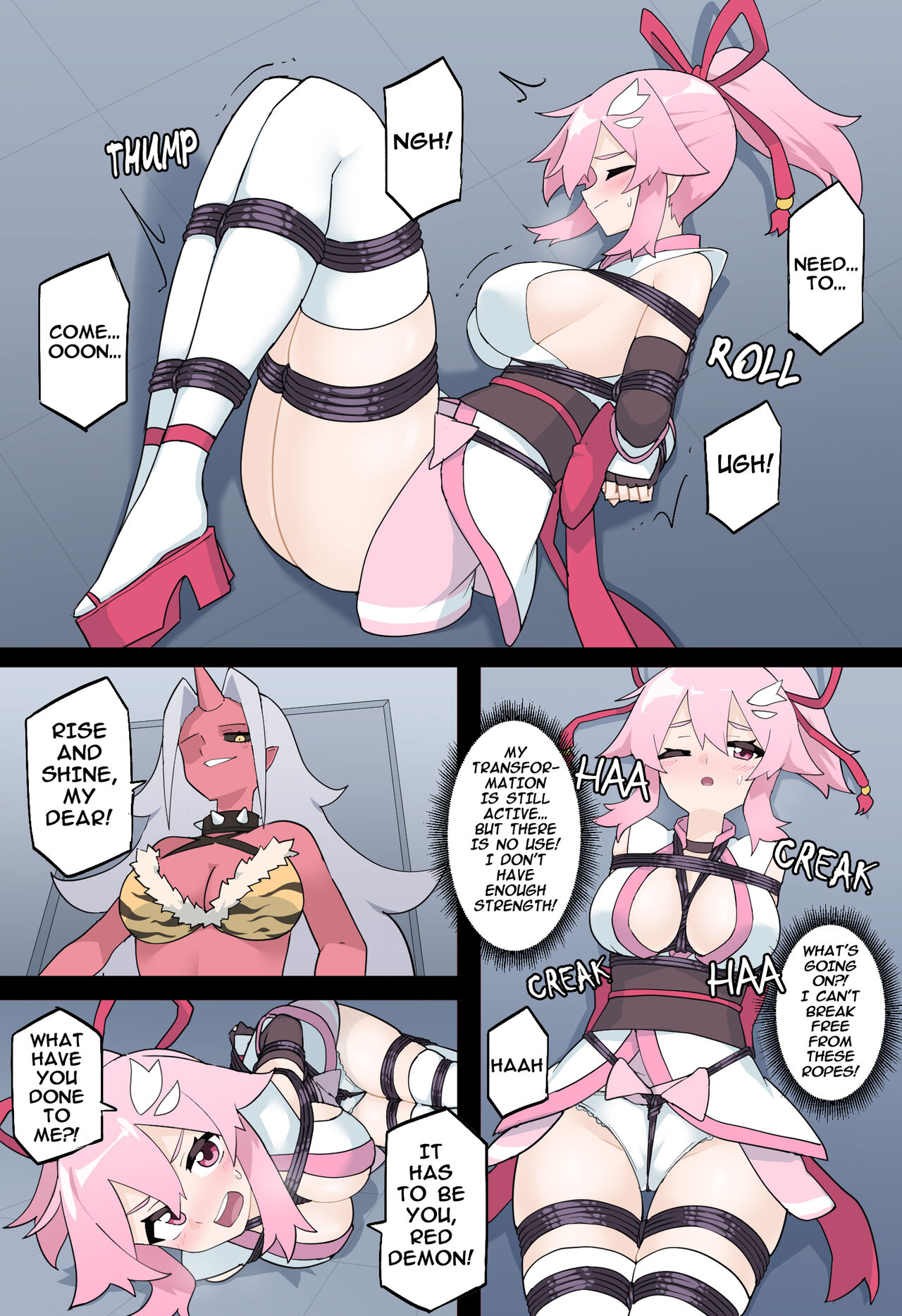 [Yumekakiya (MuuMuu, Rioreori)]Hana no Kunoichi Karen Daiikkan | Karen The Flower Kunoichi Chapter 1[English] Page 19