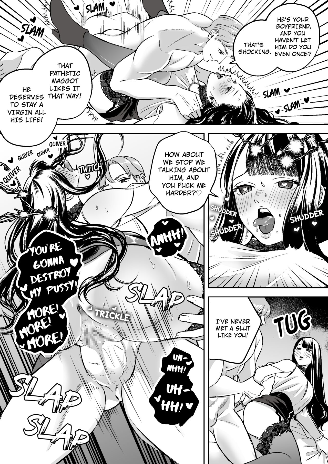 The Cuckold Masochistic Boyfriend who Begged to be Cheated On Page 13