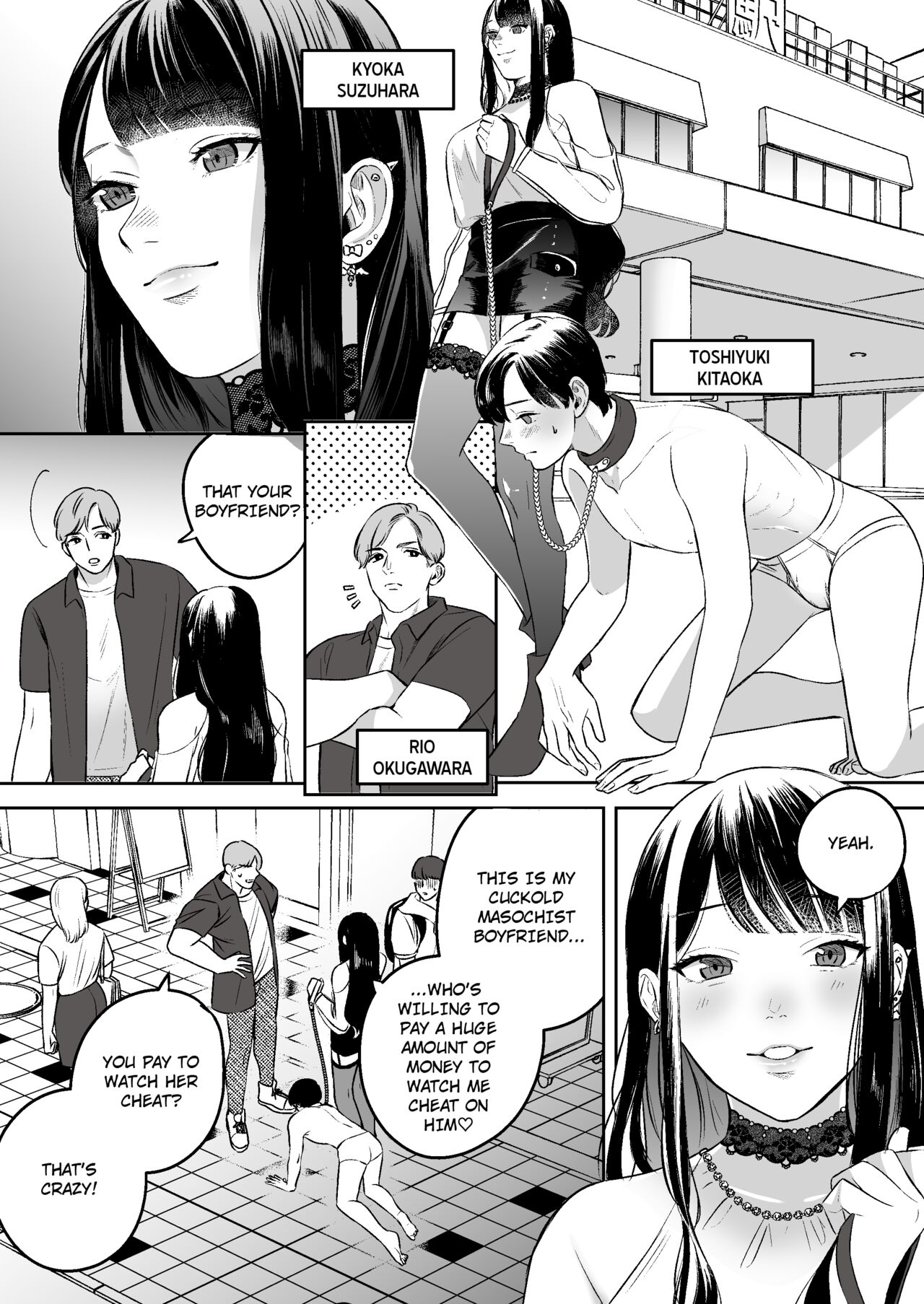 The Cuckold Masochistic Boyfriend who Begged to be Cheated On Page 3