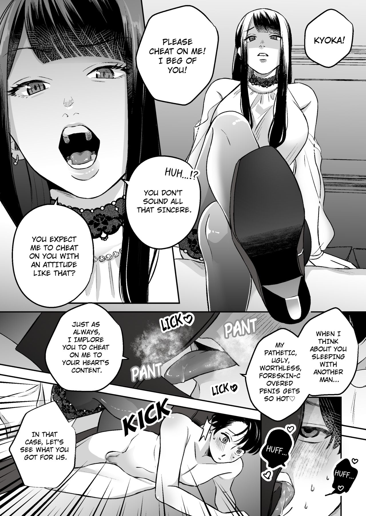 The Cuckold Masochistic Boyfriend who Begged to be Cheated On Page 4