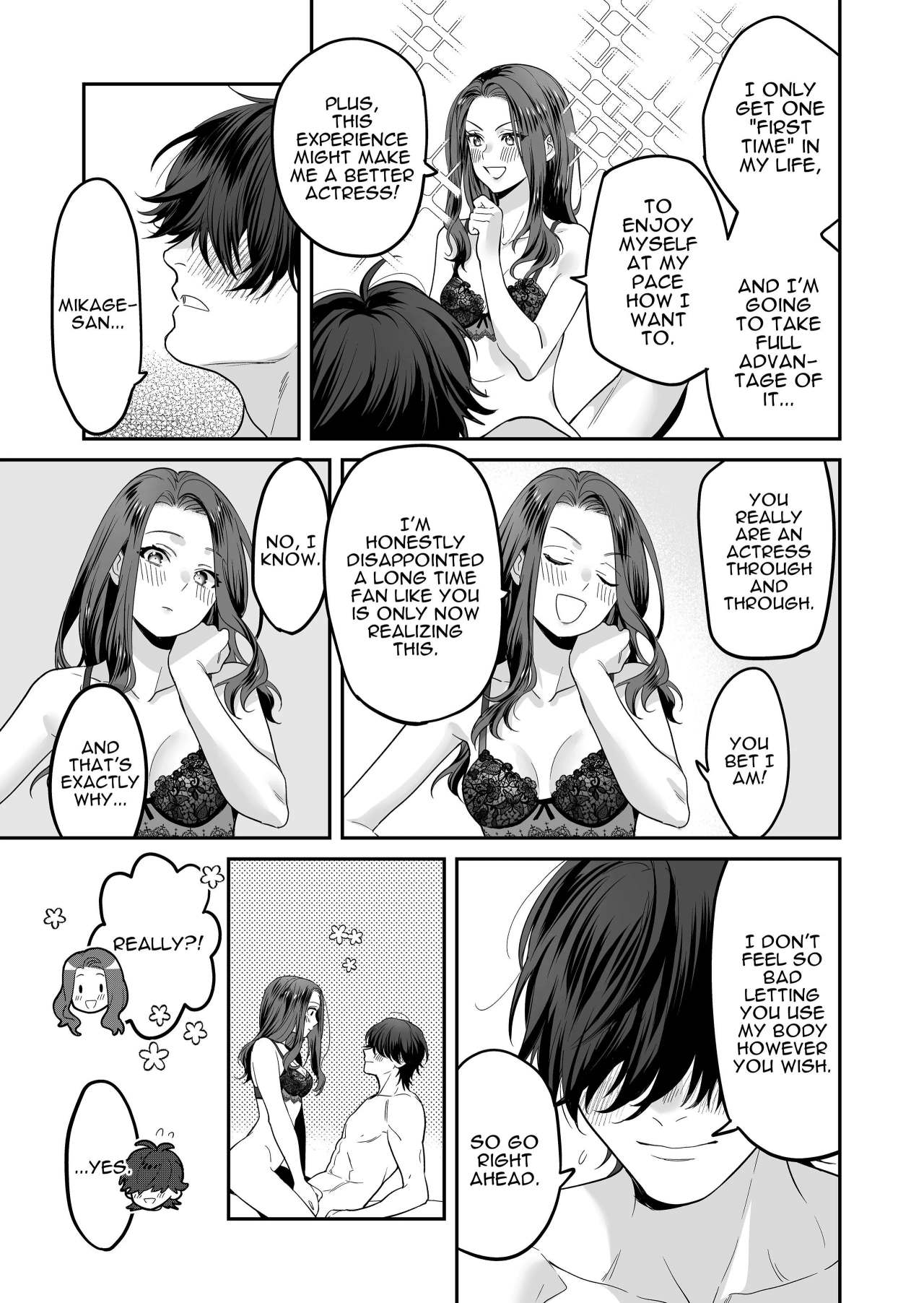 [loose★burg (loose, burg)]Seijun-ha Joyu Mikage-san no Otonanoomocha | Innocent Style Actress Mikage's Adult Toy[English] Page 44