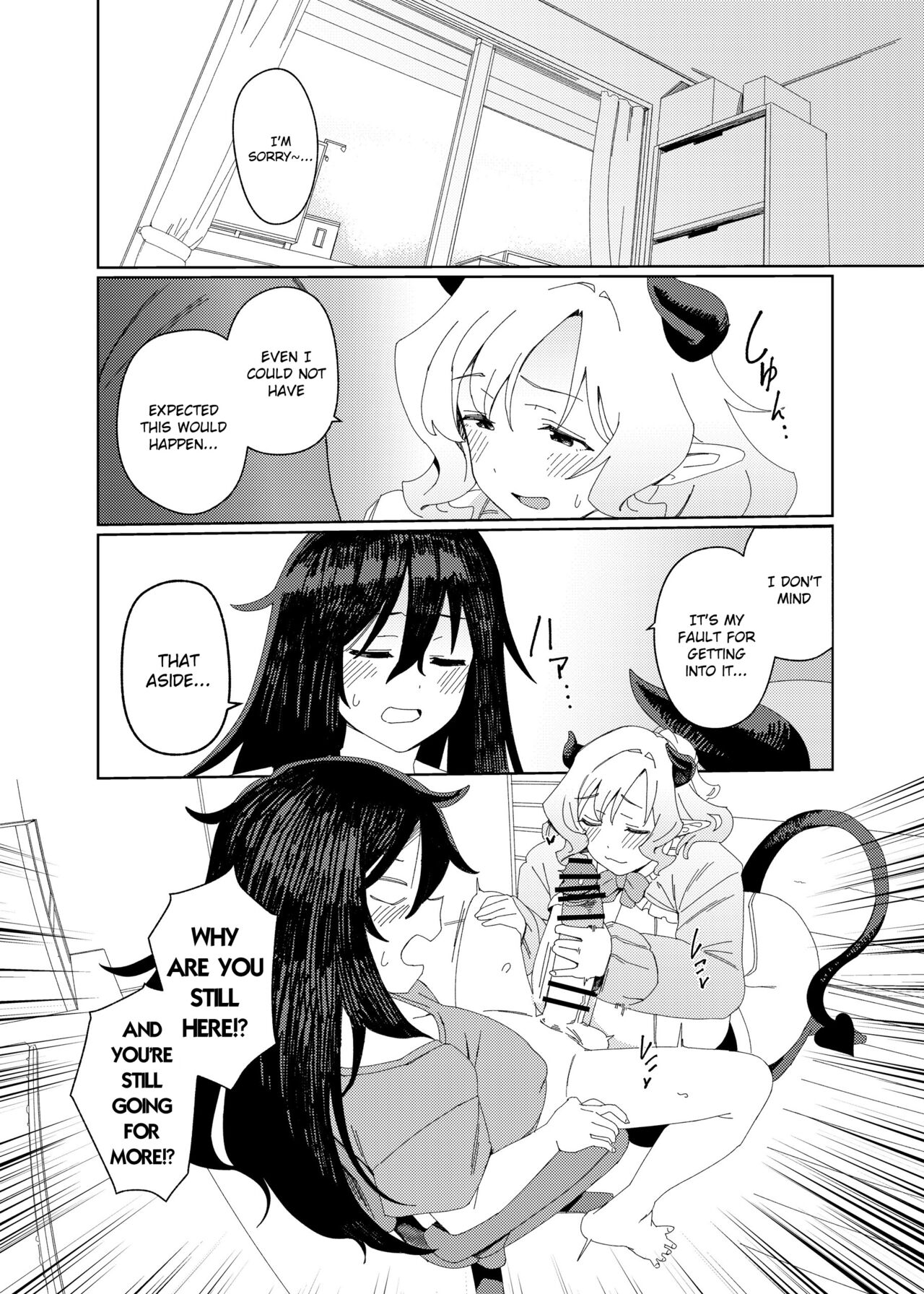 [Suimitsutou Koubou (Momo no Suidousui)]Gal Succubus to Futanari Neet[English] [Digital] Page 41