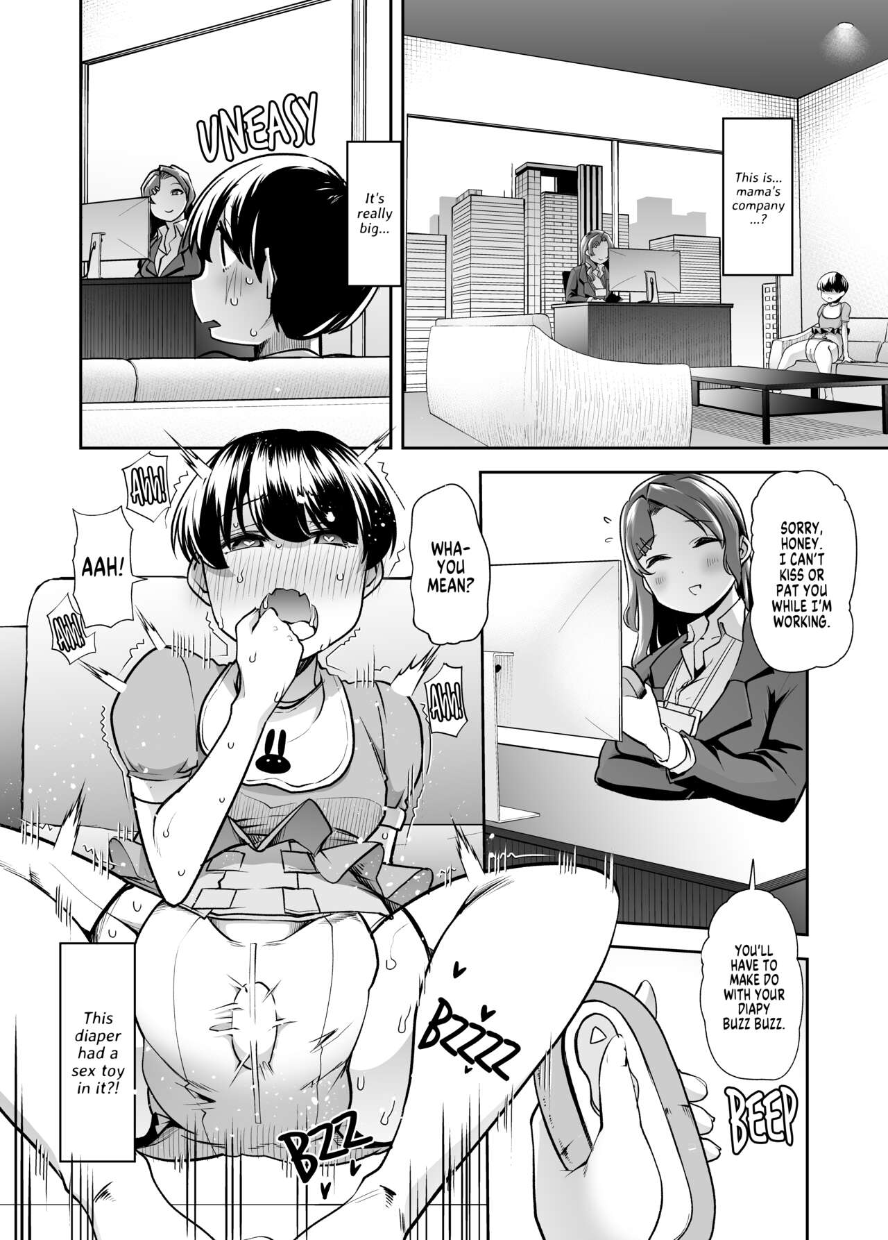 [Team Harenchi (Mitsuhime Moka)]Ecchi Ecchi Reverse! Ethics Reverse Mama 1 Page 14