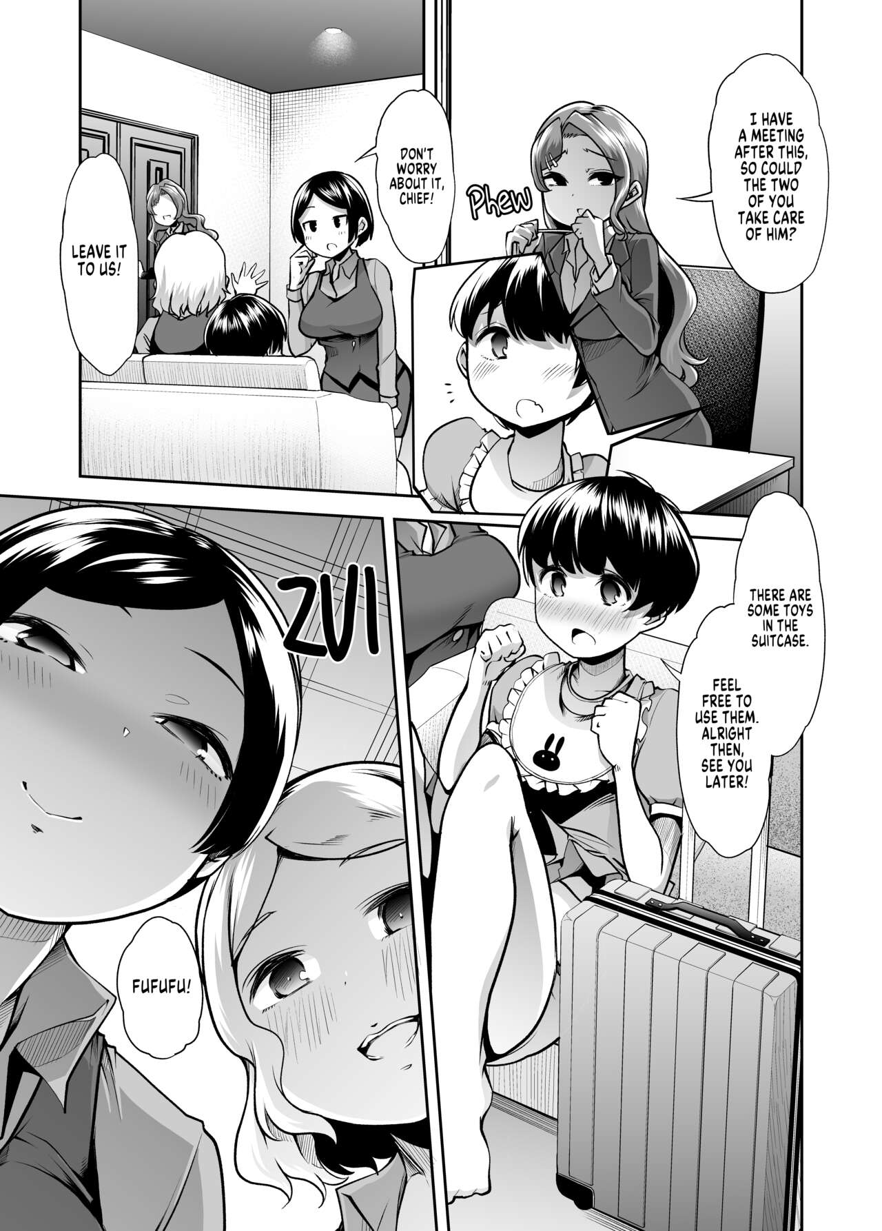 [Team Harenchi (Mitsuhime Moka)]Ecchi Ecchi Reverse! Ethics Reverse Mama 1 Page 16