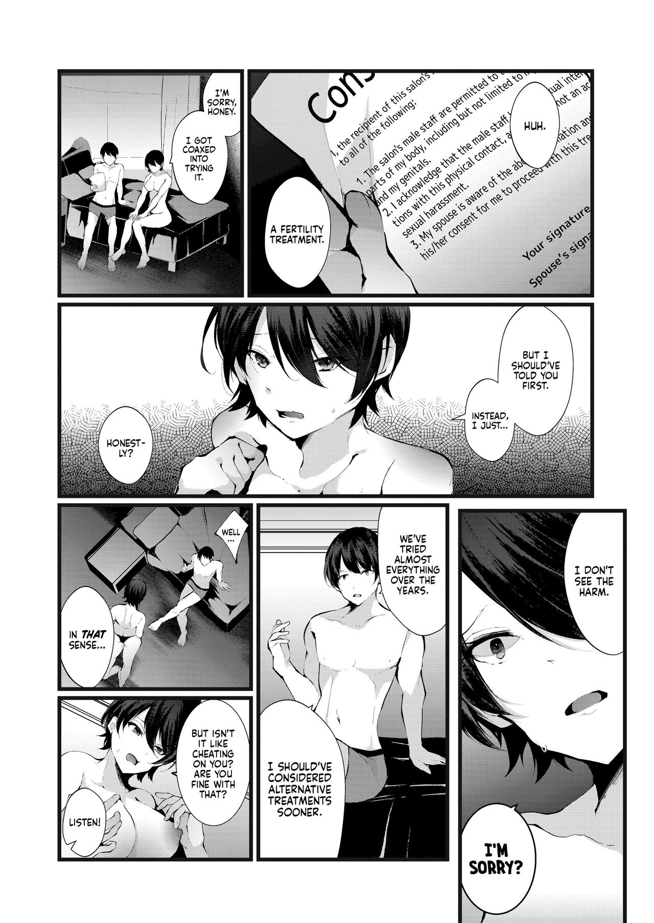 [FZ_ (Fujisaki Fujiko)]Kakkou no Rakuin ~Ninkatsu Kyonyuu Hitozuma ga Biyaku Jirashi Massage ni Kokomo mo Karada mo Ochiru made~ _ The Mark of the Cuckoo Page 15