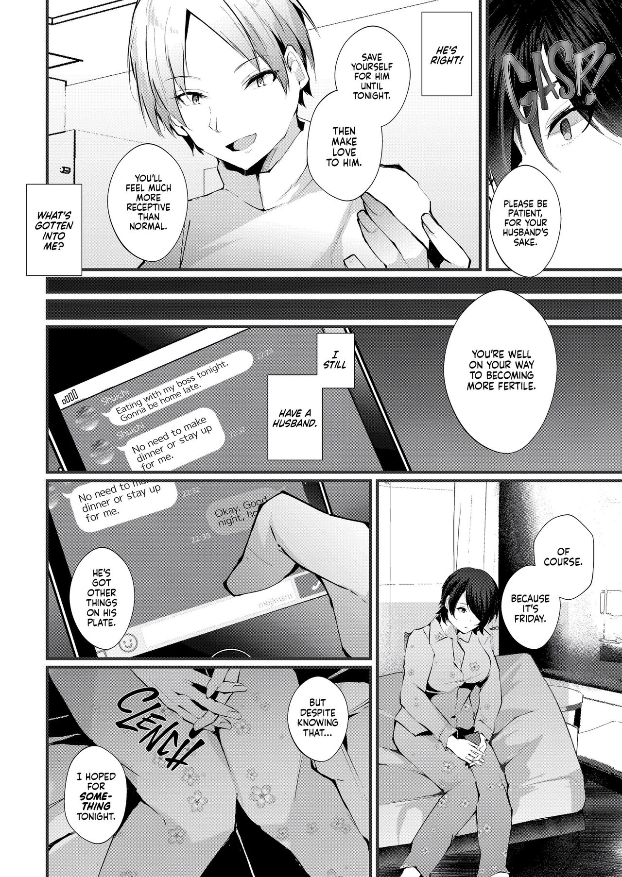 [FZ_ (Fujisaki Fujiko)]Kakkou no Rakuin ~Ninkatsu Kyonyuu Hitozuma ga Biyaku Jirashi Massage ni Kokomo mo Karada mo Ochiru made~ _ The Mark of the Cuckoo Page 35