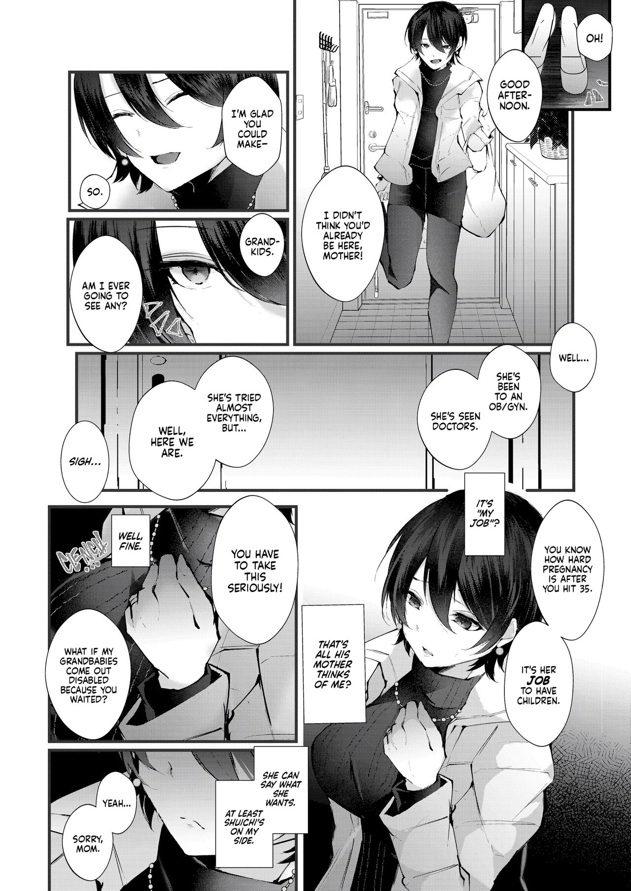 [FZ_ (Fujisaki Fujiko)]Kakkou no Rakuin ~Ninkatsu Kyonyuu Hitozuma ga Biyaku Jirashi Massage ni Kokomo mo Karada mo Ochiru made~ _ The Mark of the Cuckoo Page 41