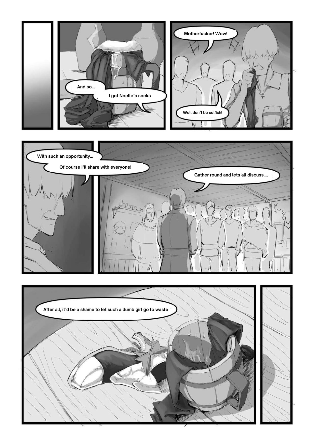 [saluky]诺艾尔小姐无法拒绝!! | Noelle-chan Just Can't Say No!(Genshin Impact) [English] [ya_boi_Hitogami] Page 10