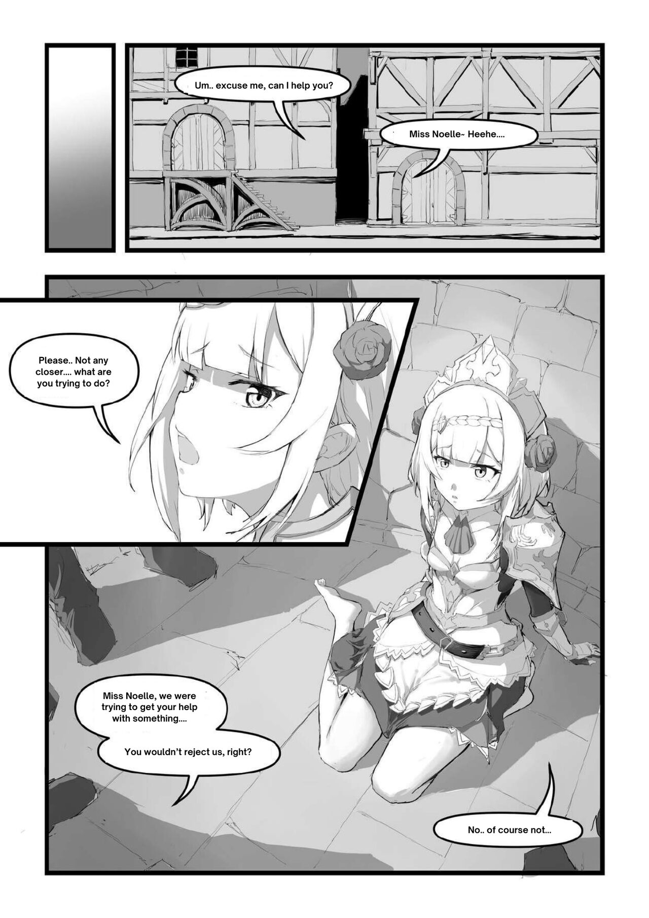 [saluky]诺艾尔小姐无法拒绝!! | Noelle-chan Just Can't Say No!(Genshin Impact) [English] [ya_boi_Hitogami] Page 11