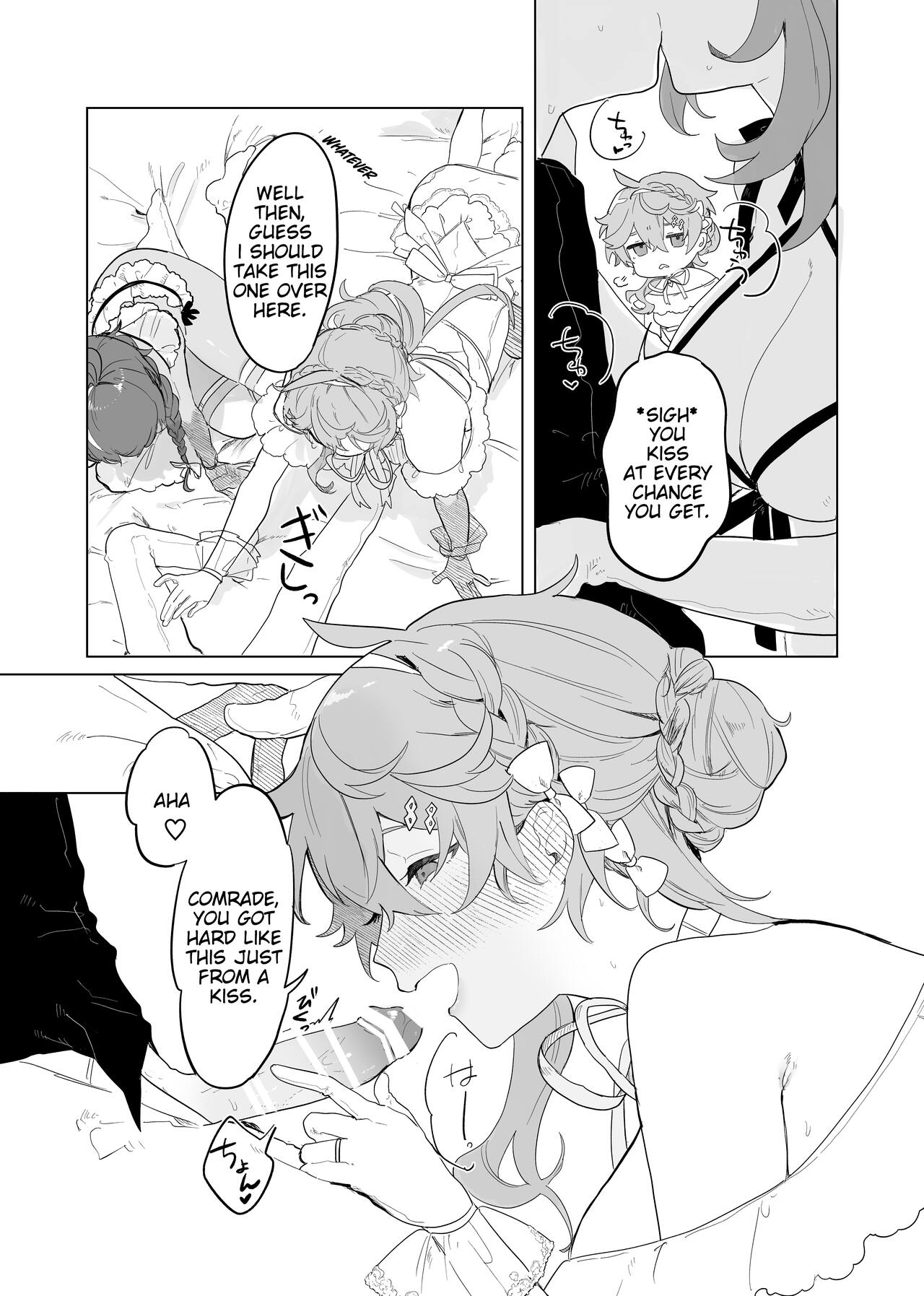 (TOKYO FES 2023) [Domestic Milk (Ogu)]Sora-kun ga Ashinaga Oneechan-tachi to Ichaicha Suru Hon | Aether flirts with the long legged ladies[English] [Disappointing Translations] [Digital] Page 5