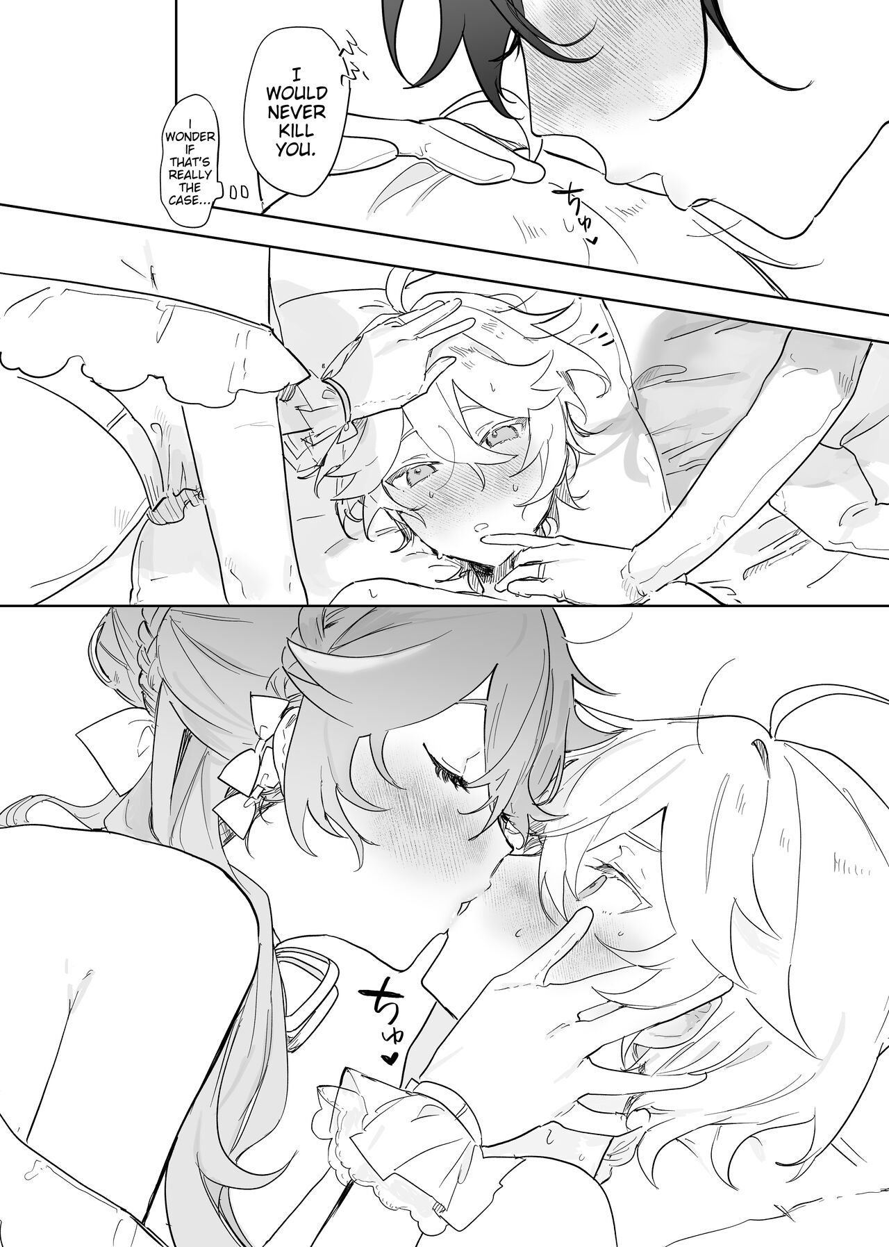 (TOKYO FES 2023) [Domestic Milk (Ogu)]Sora-kun ga Ashinaga Oneechan-tachi to Ichaicha Suru Hon | Aether flirts with the long legged ladies[English] [Disappointing Translations] [Digital] Page 68