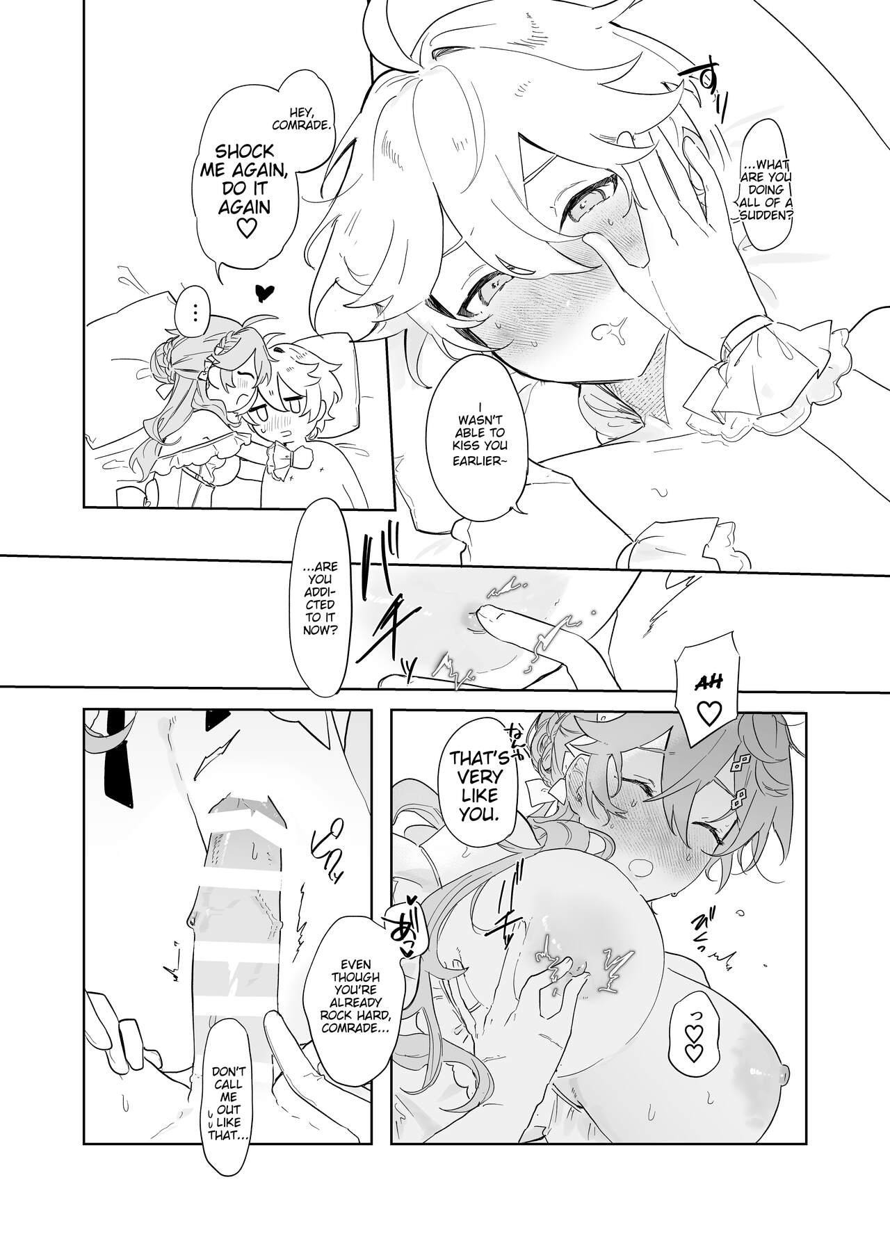 (TOKYO FES 2023) [Domestic Milk (Ogu)]Sora-kun ga Ashinaga Oneechan-tachi to Ichaicha Suru Hon | Aether flirts with the long legged ladies[English] [Disappointing Translations] [Digital] Page 70