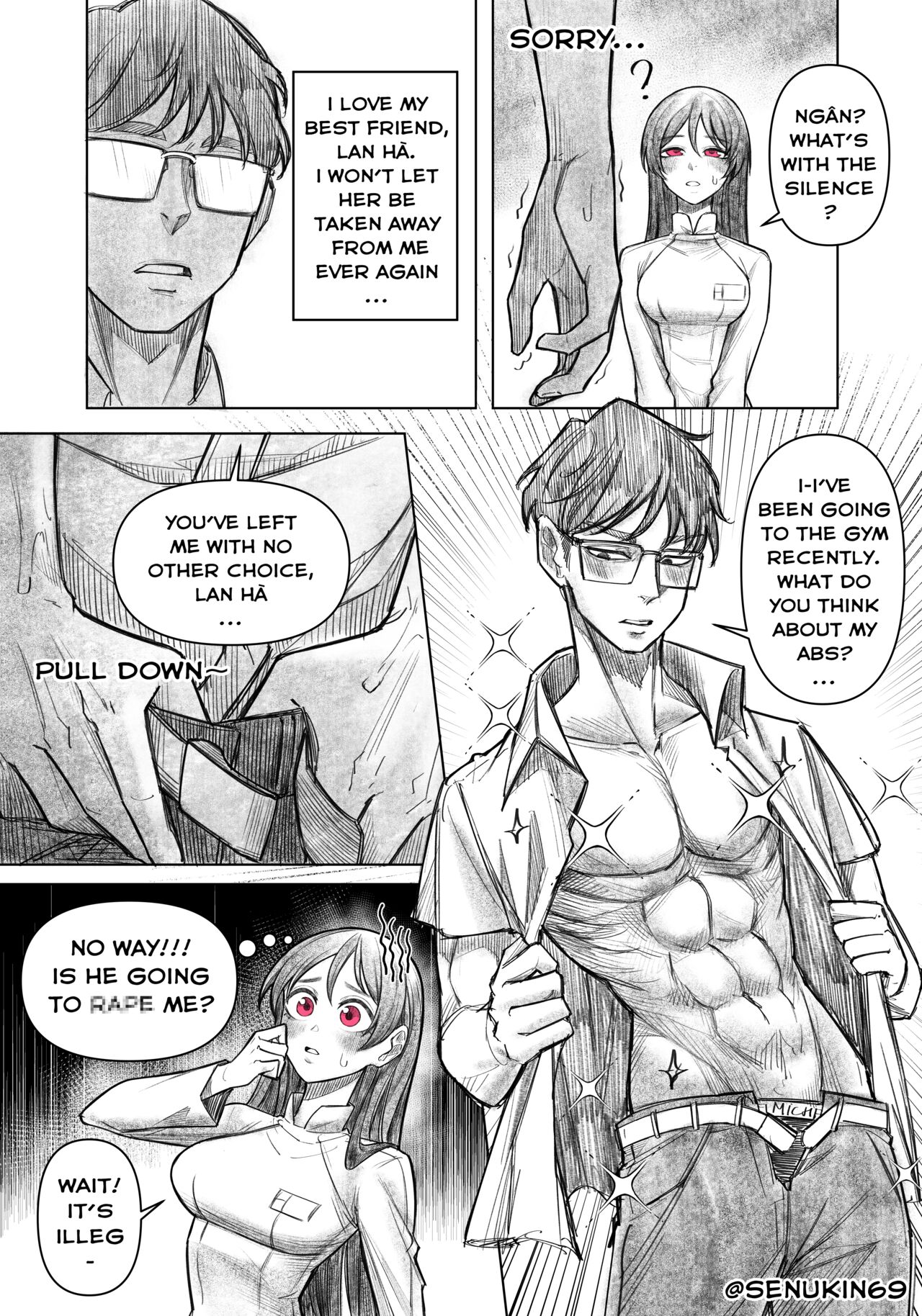 [Senukin]Rotten Petal[English][ongoing] Page 4