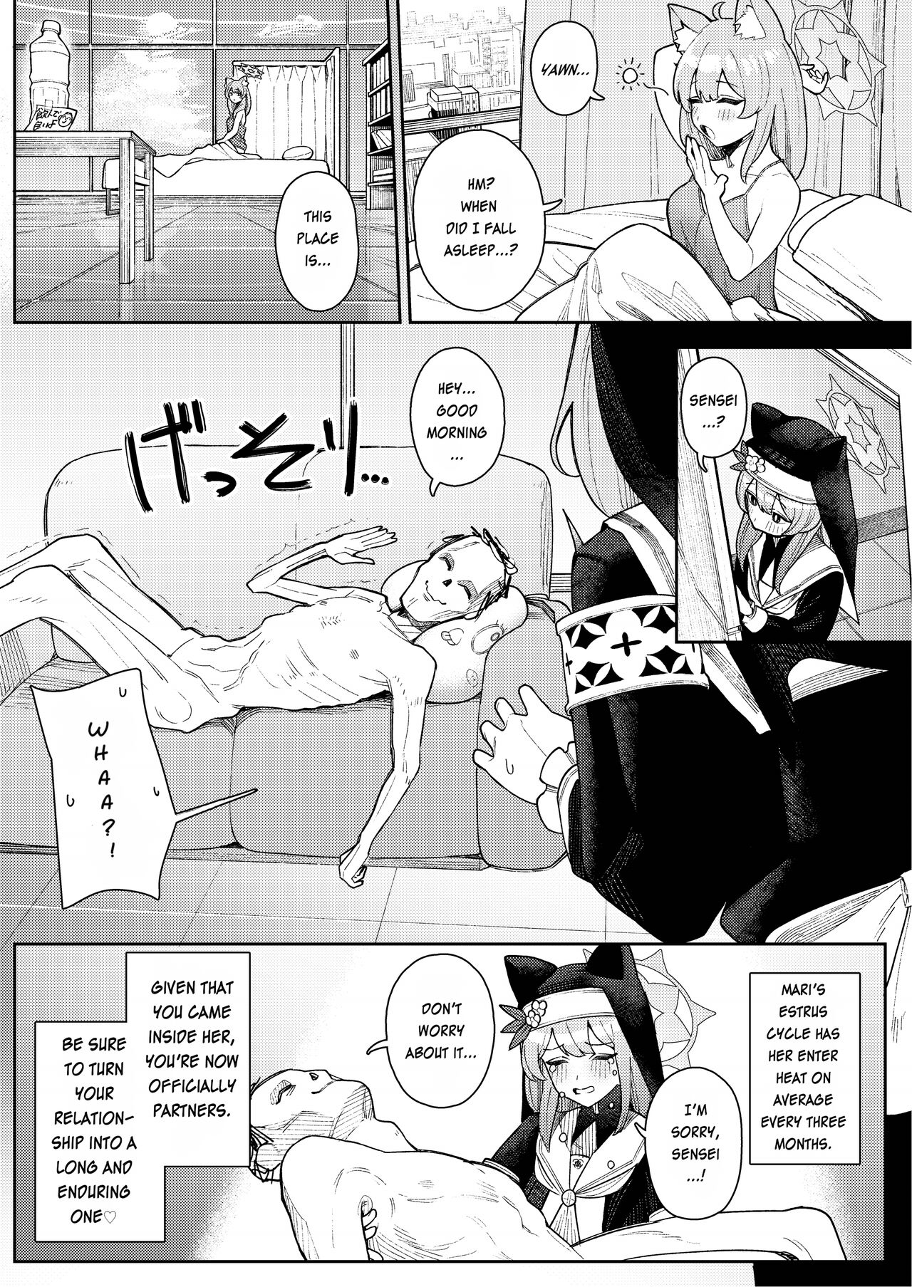 [Ushikani Gassen (Kanikoucha, Saio ga Ushi) Iochi Mari no Hatsujyouki Taisaku Bible (Blue Archive) [English] [SDF] [Digital] Page 25