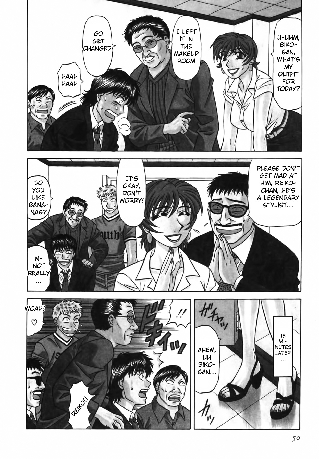 [Ozaki Akira]Caster Natsume Reiko no Yuuwaku Vol. 3 Ch.1-3[English] Page 53