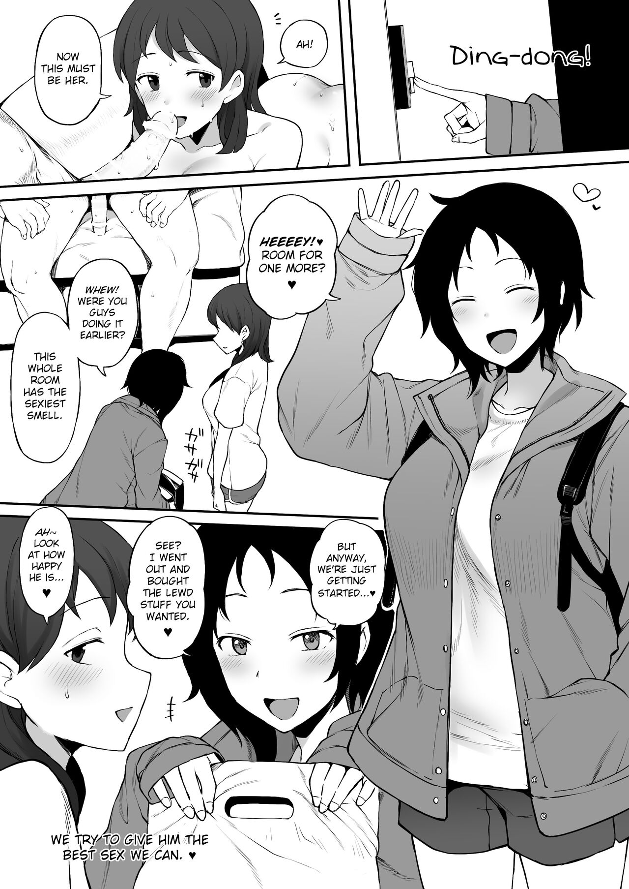 [Terasu MC]Kokujin no Tenkousei ni Haha o NTR ru Chapter 6 Part 1[English][Bleached] Page 10