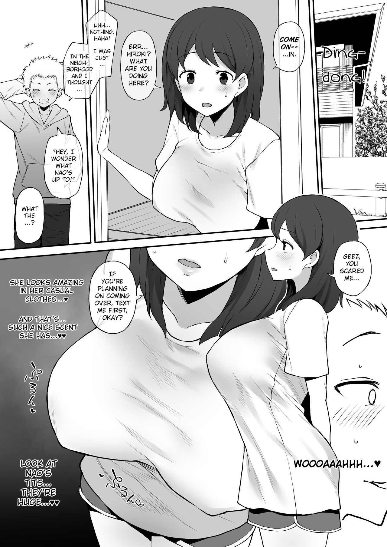 [Terasu MC]Kokujin no Tenkousei ni Haha o NTR ru Chapter 6 Part 1[English][Bleached] Page 3