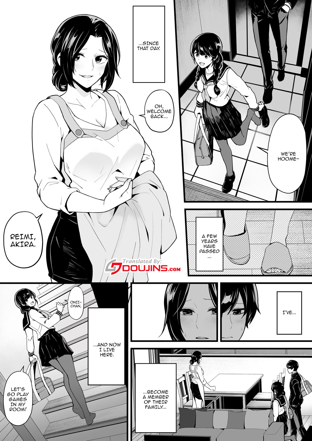 [Toneri Dan (Yoshio Ereki)]Imouto to Game o suru, Soshite Oba to Sex o suru / Gaming With My Sister, Fucking With My Aunt[English] {Doujins.com} Page 5