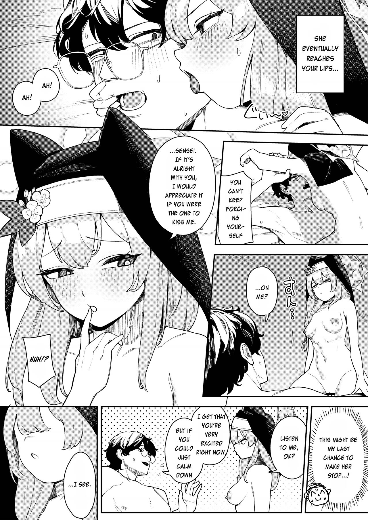 [Ushikani Gassen (Kanikoucha, Saio ga Ushi)]Iochi Mari no Hatsujyouki Taisaku Bible(Blue Archive) [English] [SDF] [Digital] Page 11